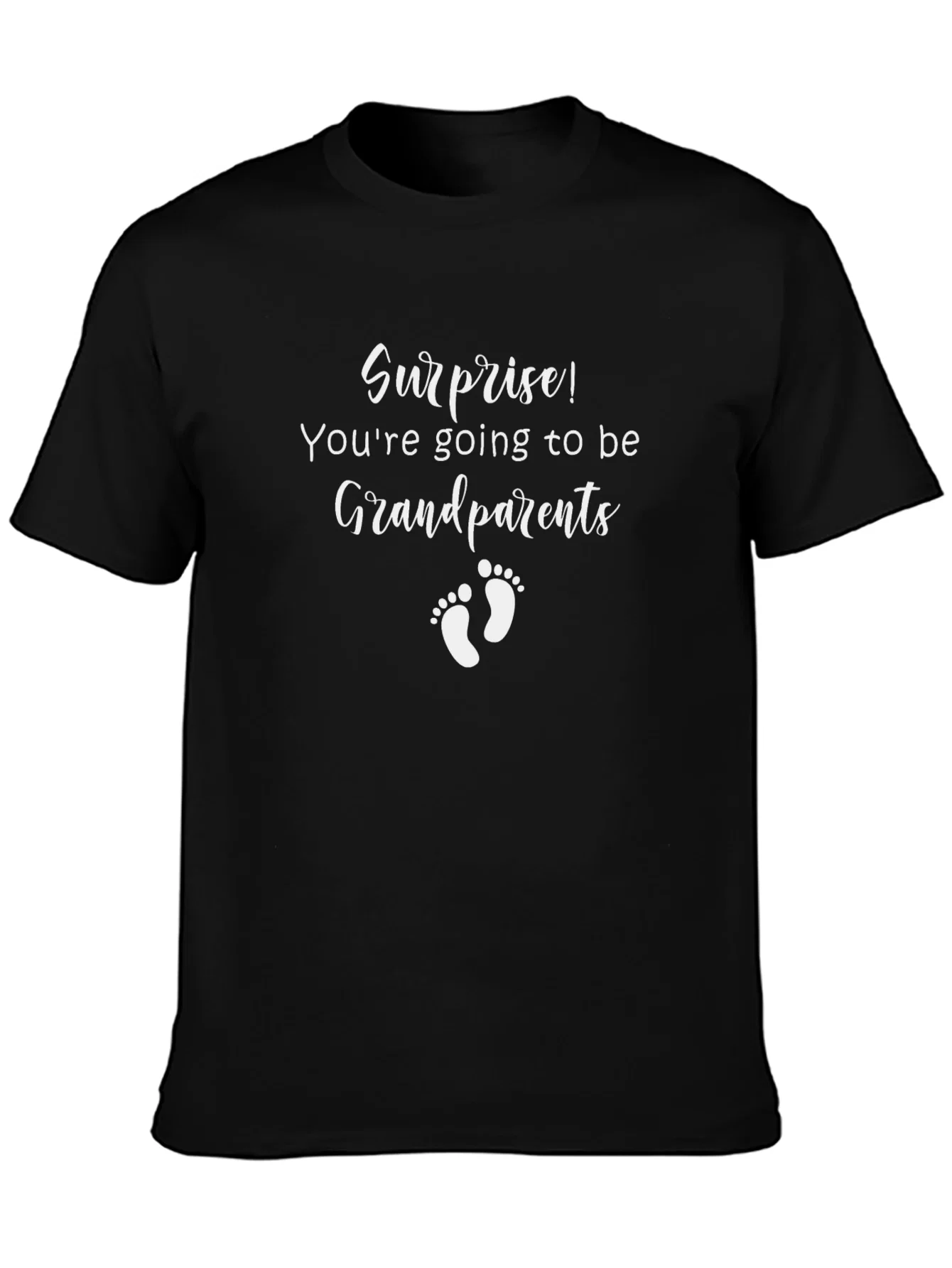 Rebbecca Surprise Grandparents Announcement T-Shirt