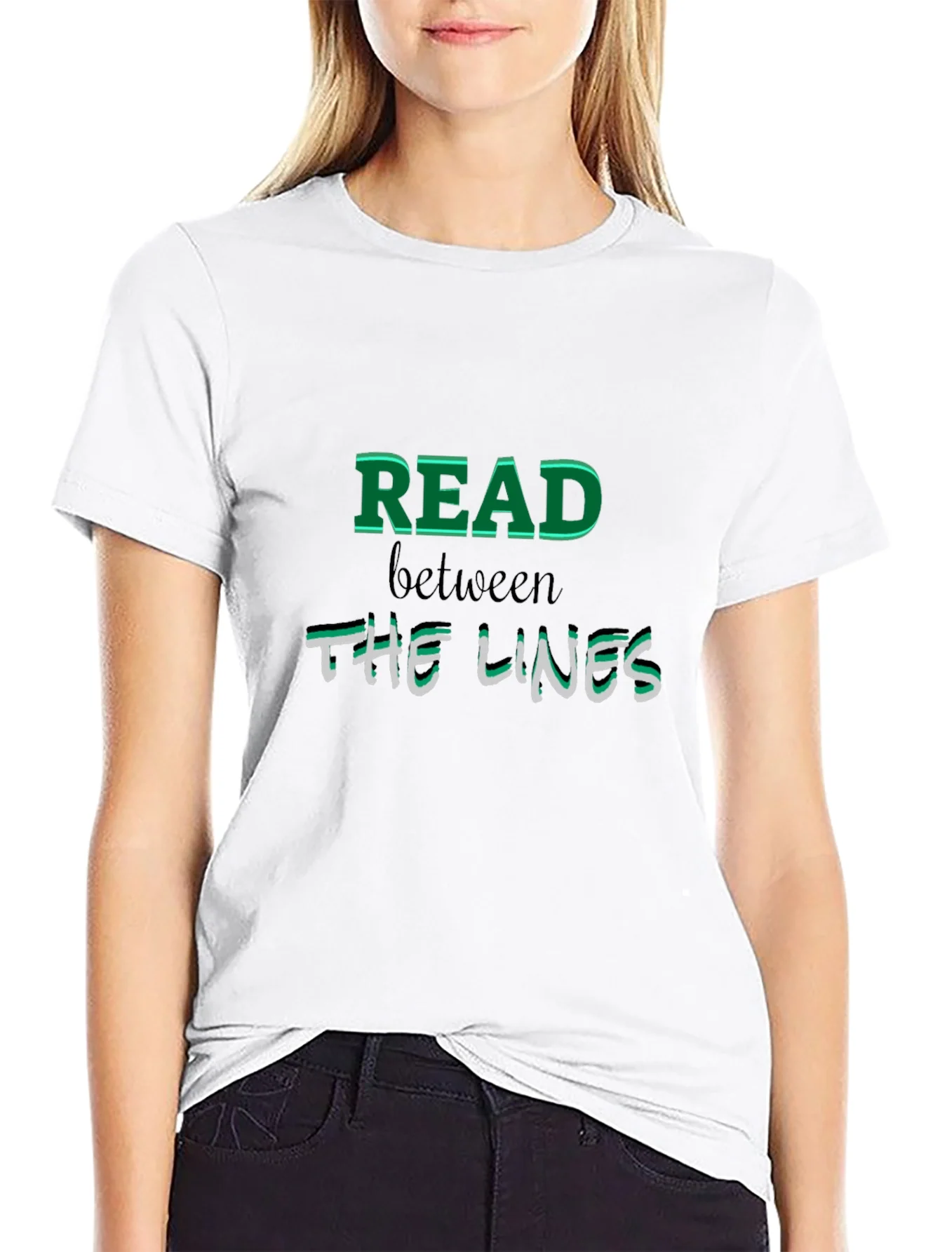 Rebbecca Read Between The Lines Graphic Tee