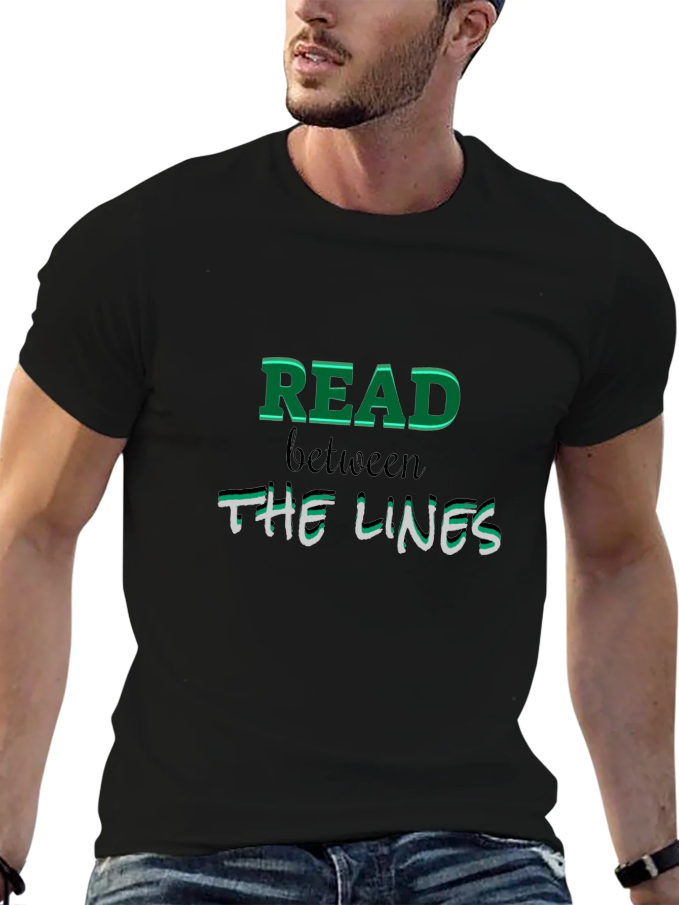 Rebbecca Read Between The Lines Graphic Tee
