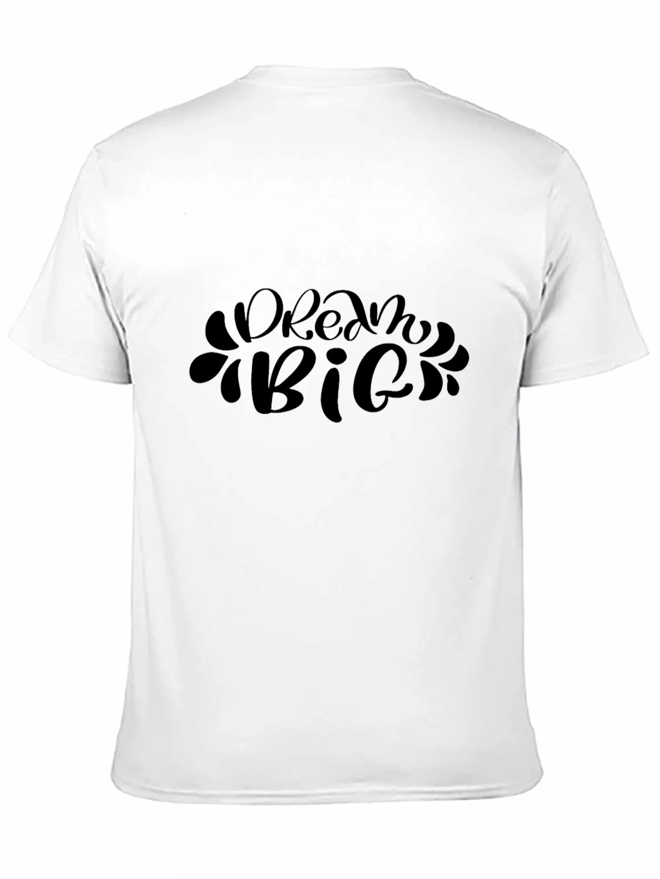 Rebbecca Dream Big Black Graphic Tee - Inspirational T-Shirt