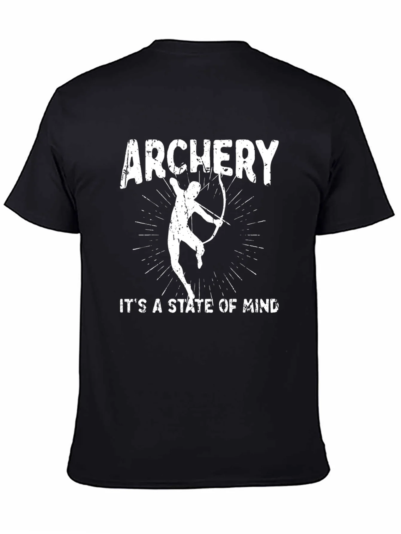 Camiseta Negra Archery: Its a State of Mind