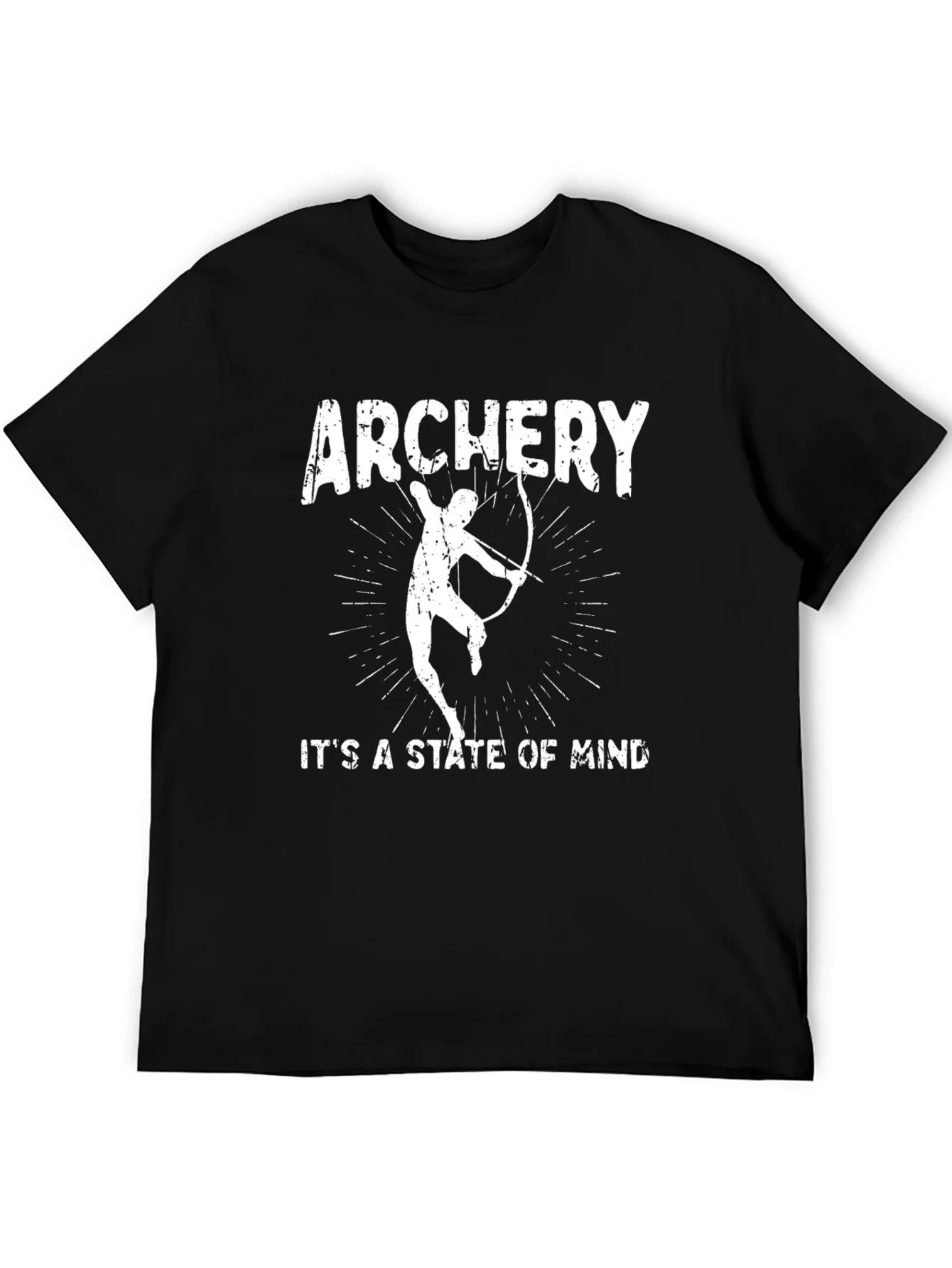Camiseta Negra Archery: Its a State of Mind