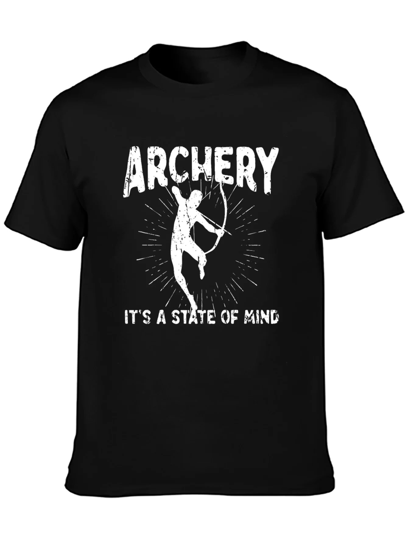 Camiseta Negra Archery: Its a State of Mind