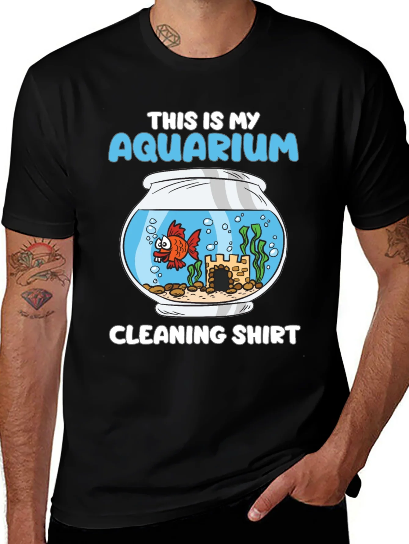 Rebbecca Aquarium Cleaning Shirt - Funny Fish Keeper Tee