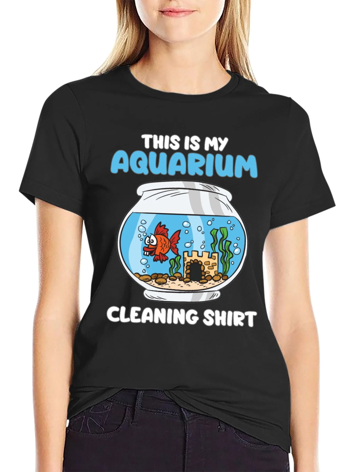 Rebbecca Aquarium Cleaning Shirt - Funny Fish Keeper Tee