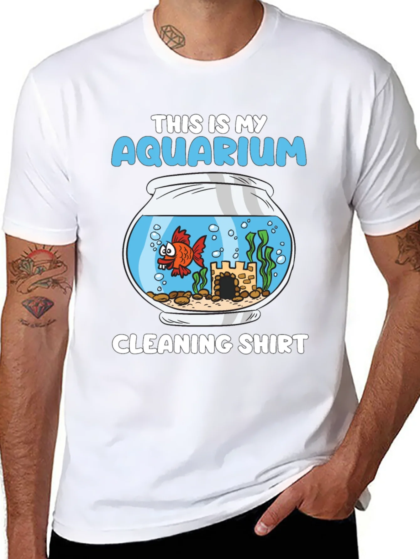 Rebbecca Aquarium Cleaning Shirt - Funny Fish Keeper Tee