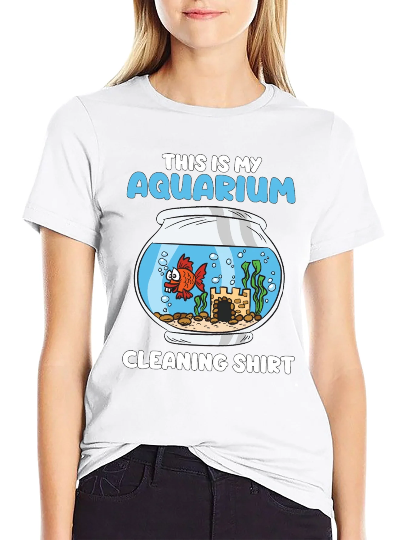 Rebbecca Aquarium Cleaning Shirt - Funny Fish Keeper Tee