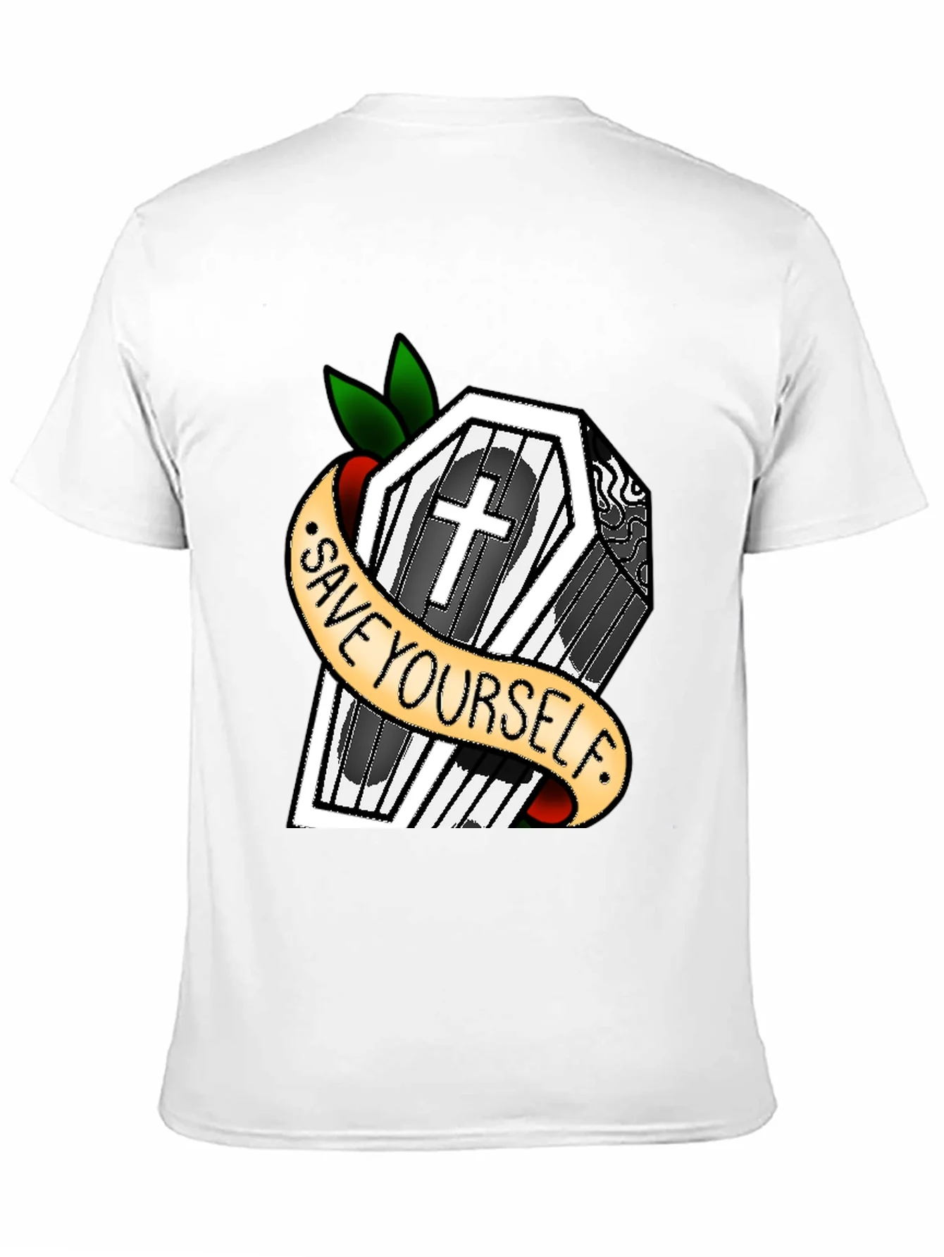 Rebbecca Save Yourself Coffin T-Shirt