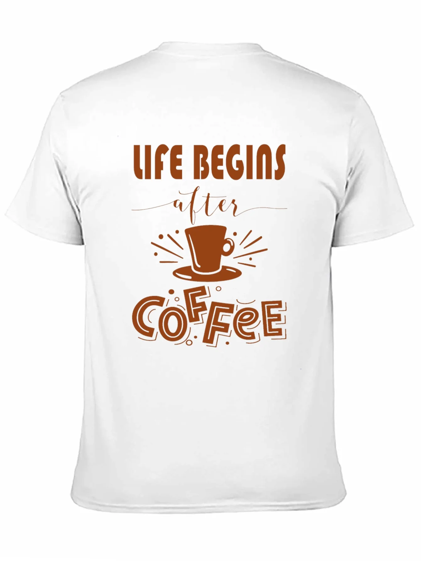Rebbecca Life Begins After Coffee Graphic Tee - Unisex