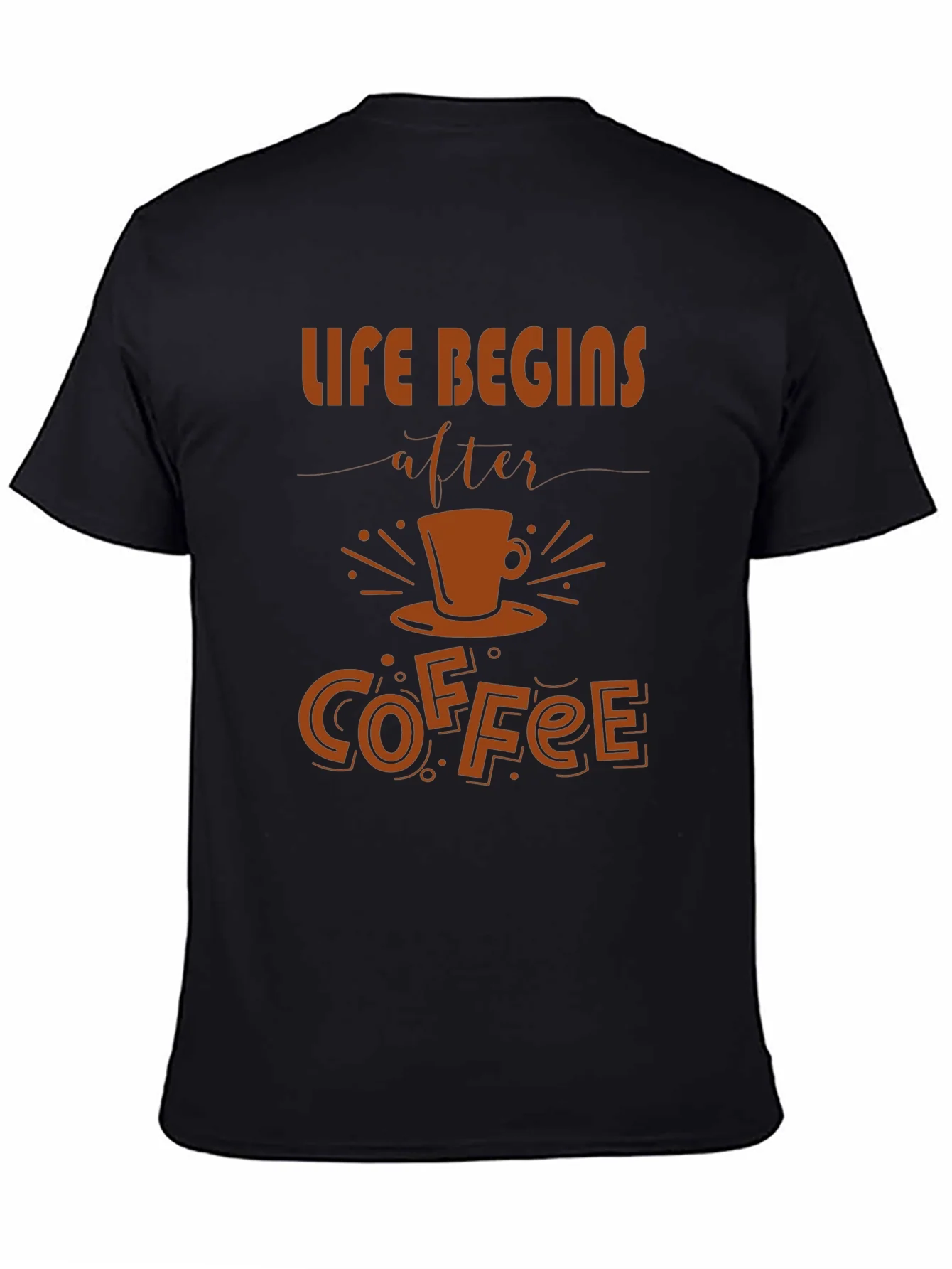 Rebbecca Life Begins After Coffee Graphic Tee - Unisex