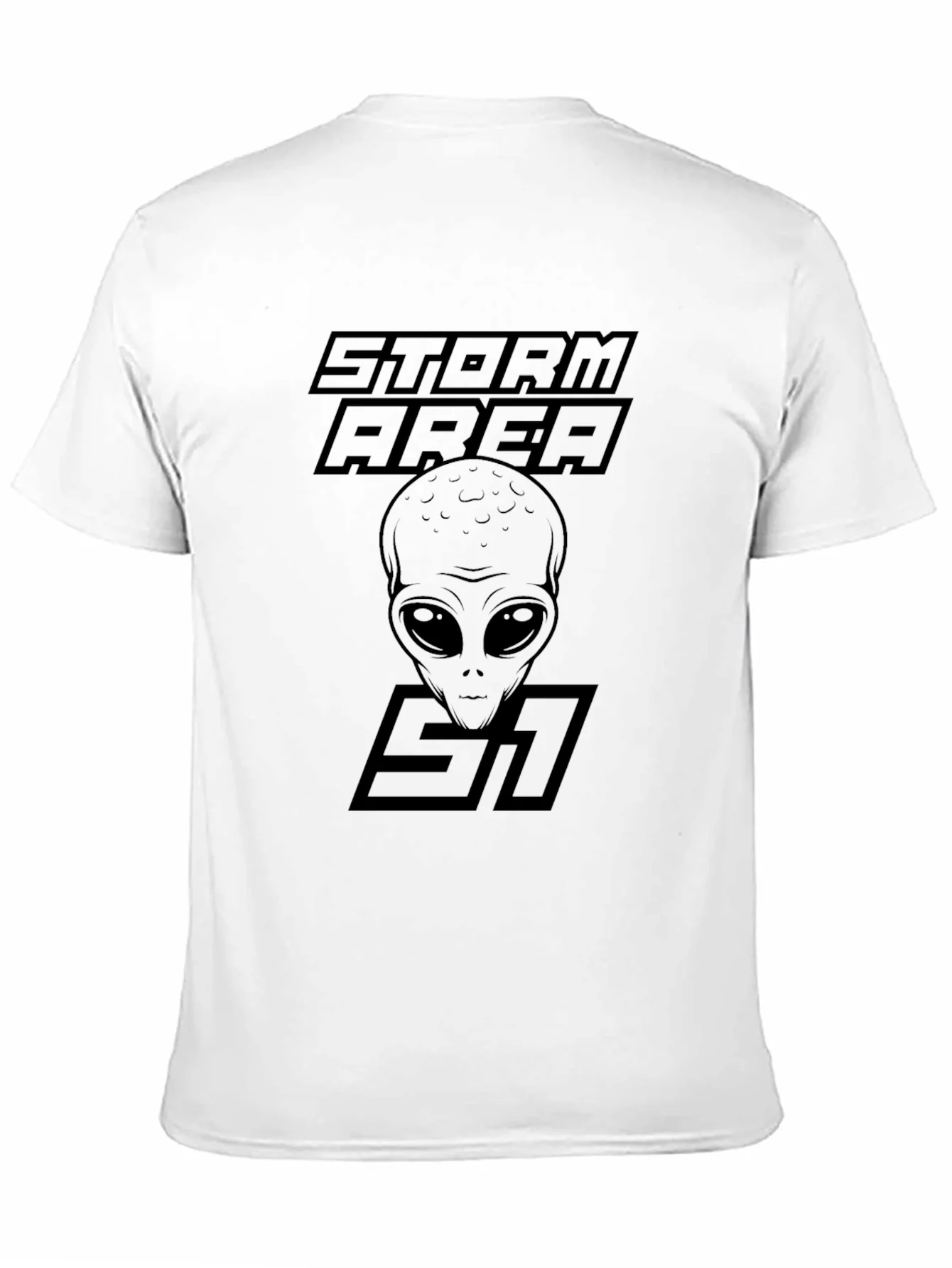 Camiseta Negra ¨¢rea 51 - Storm Area 51