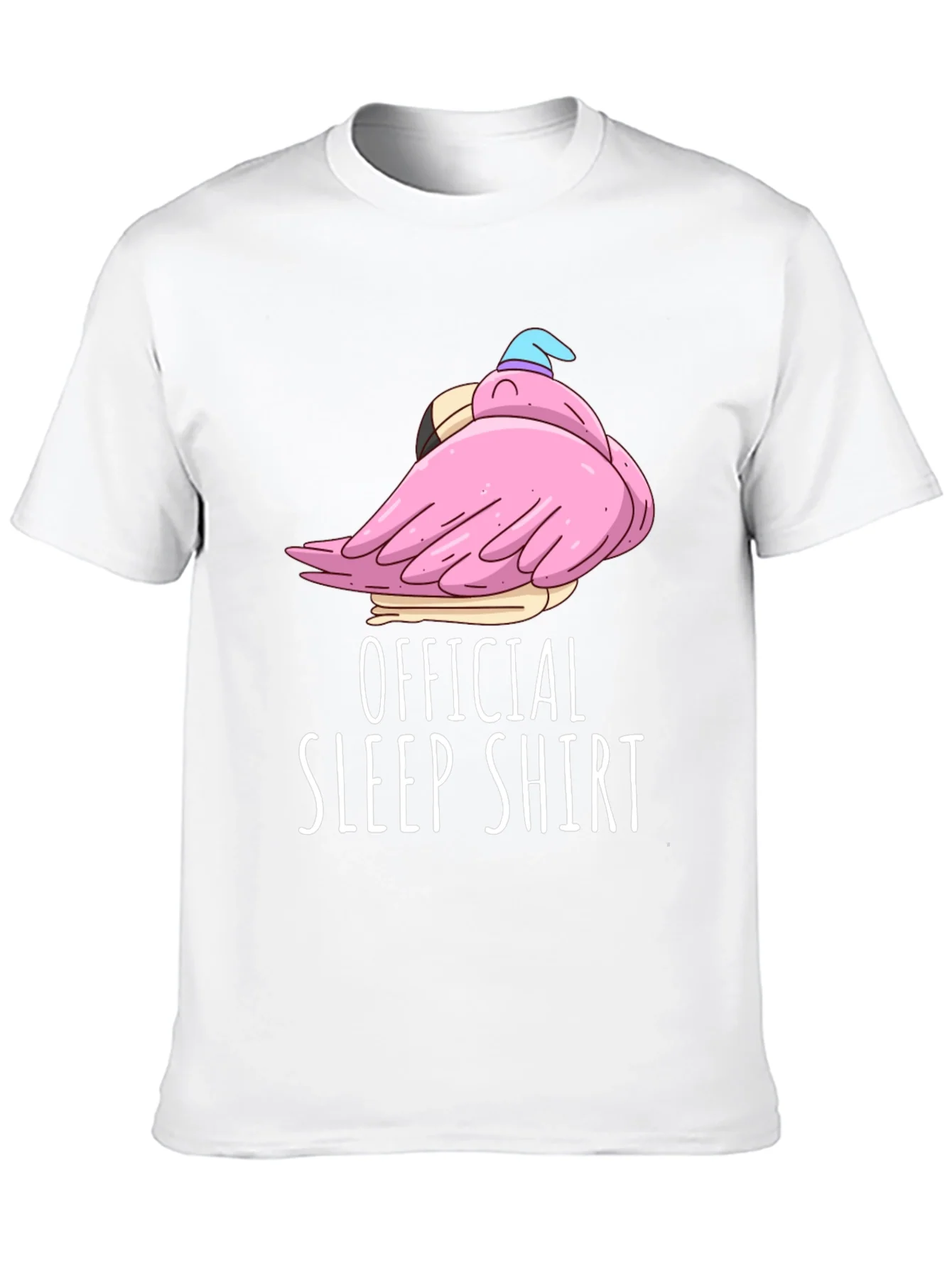 Rebbecca Official Sleep Shirt Funny Flamingo Tee