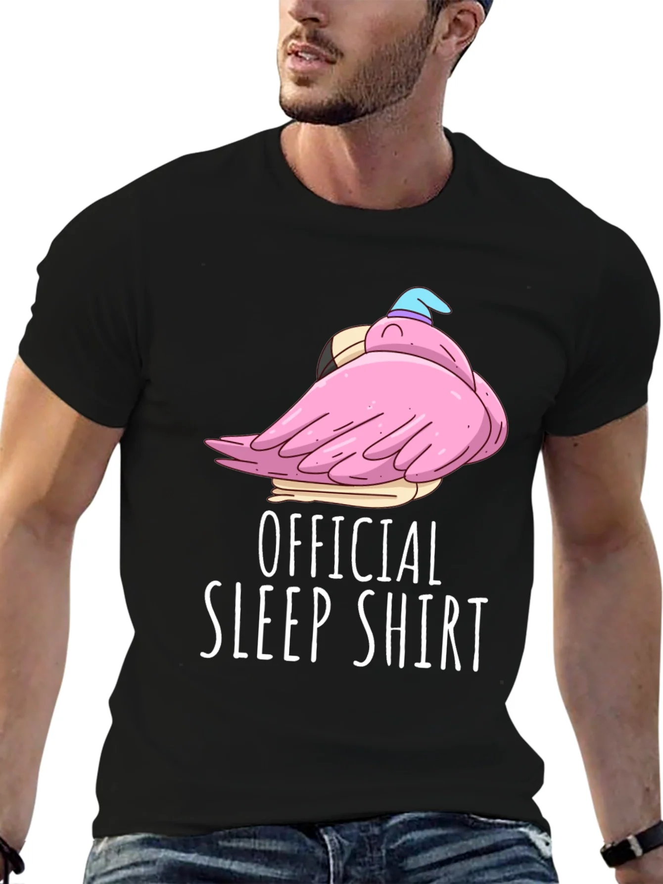 Rebbecca Official Sleep Shirt Funny Flamingo Tee