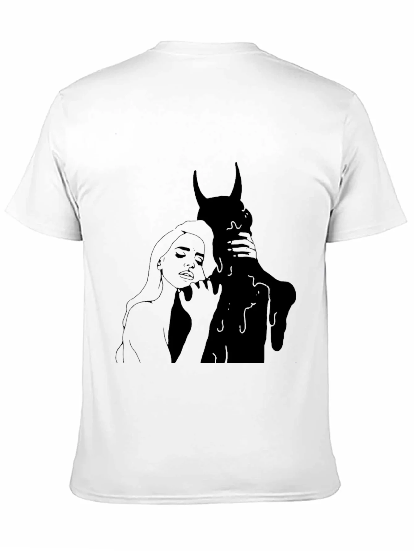 Rebbecca Dark Embrace Graphic Tee - Gothic Style