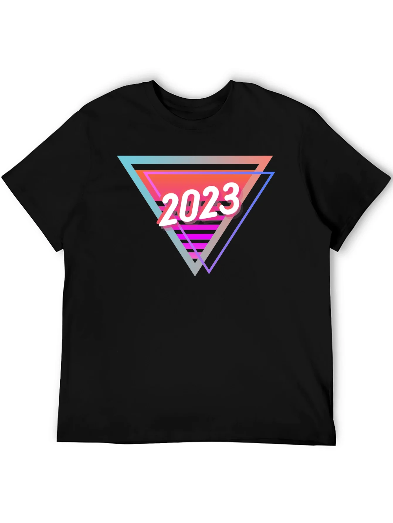 Camiseta Negra Retro 2023