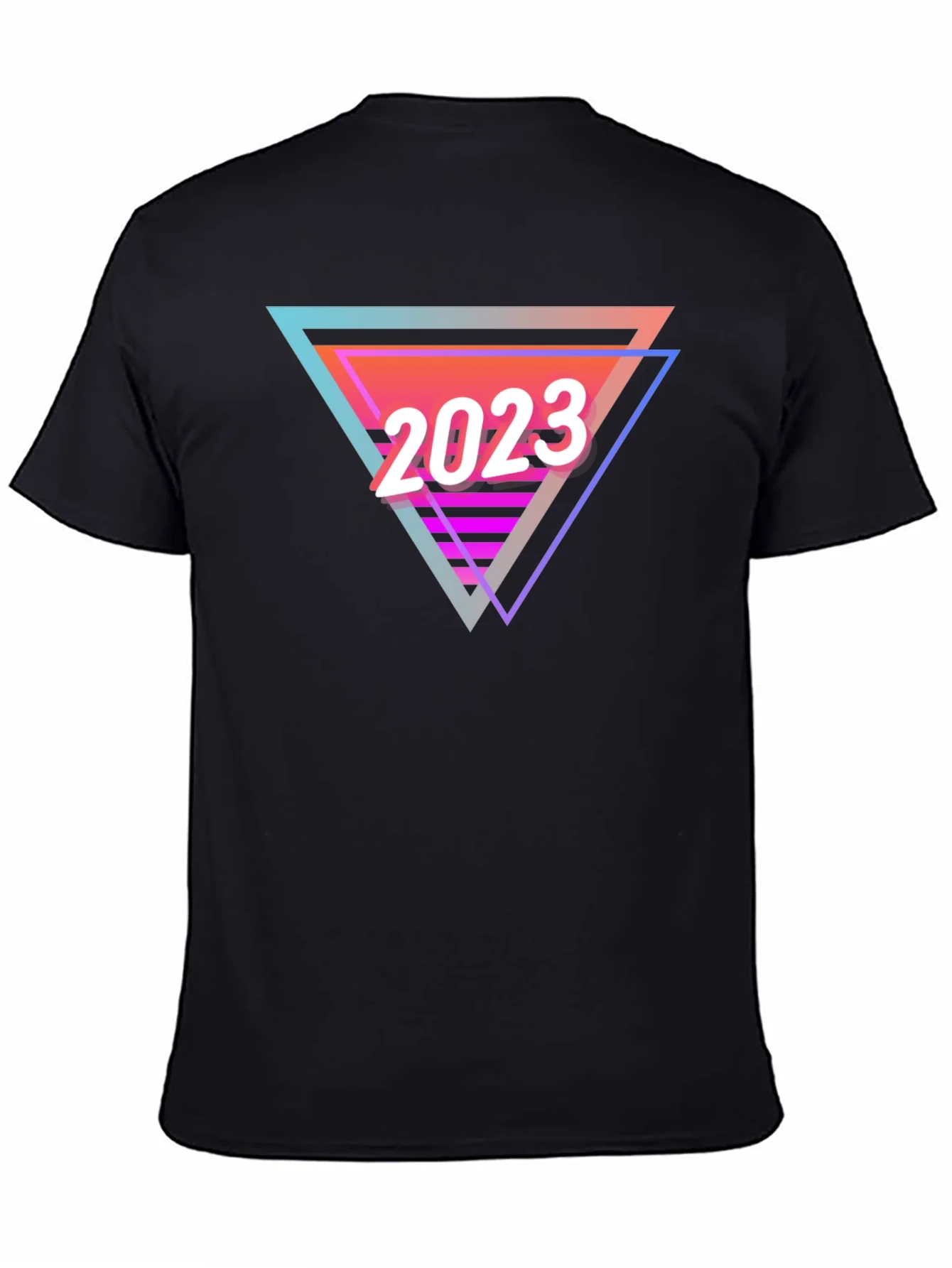 Camiseta Negra Retro 2023