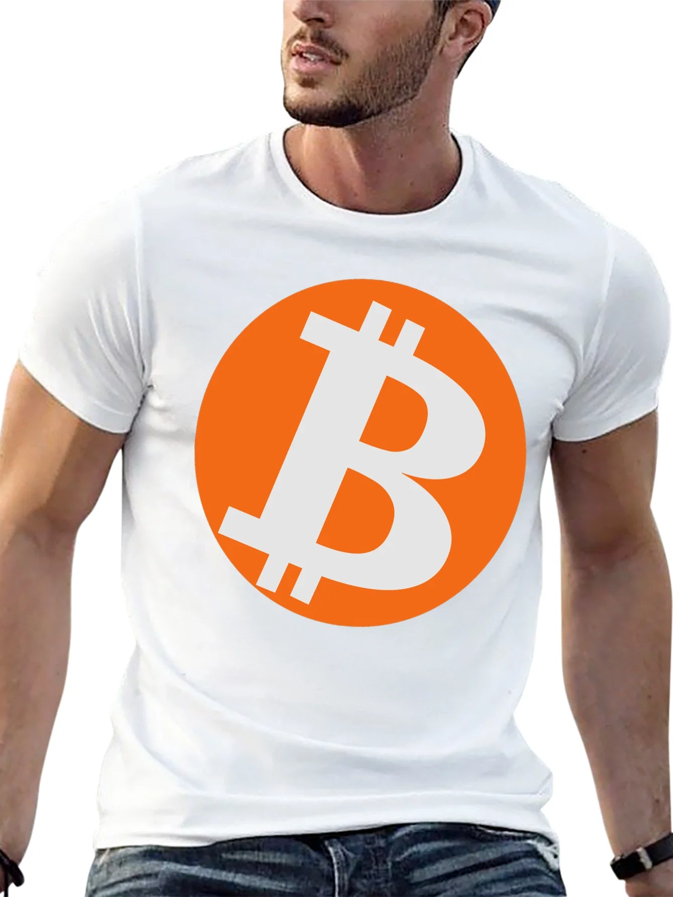 Rebbecca Bitcoin Logo T-Shirt - Cryptocurrency Fashion