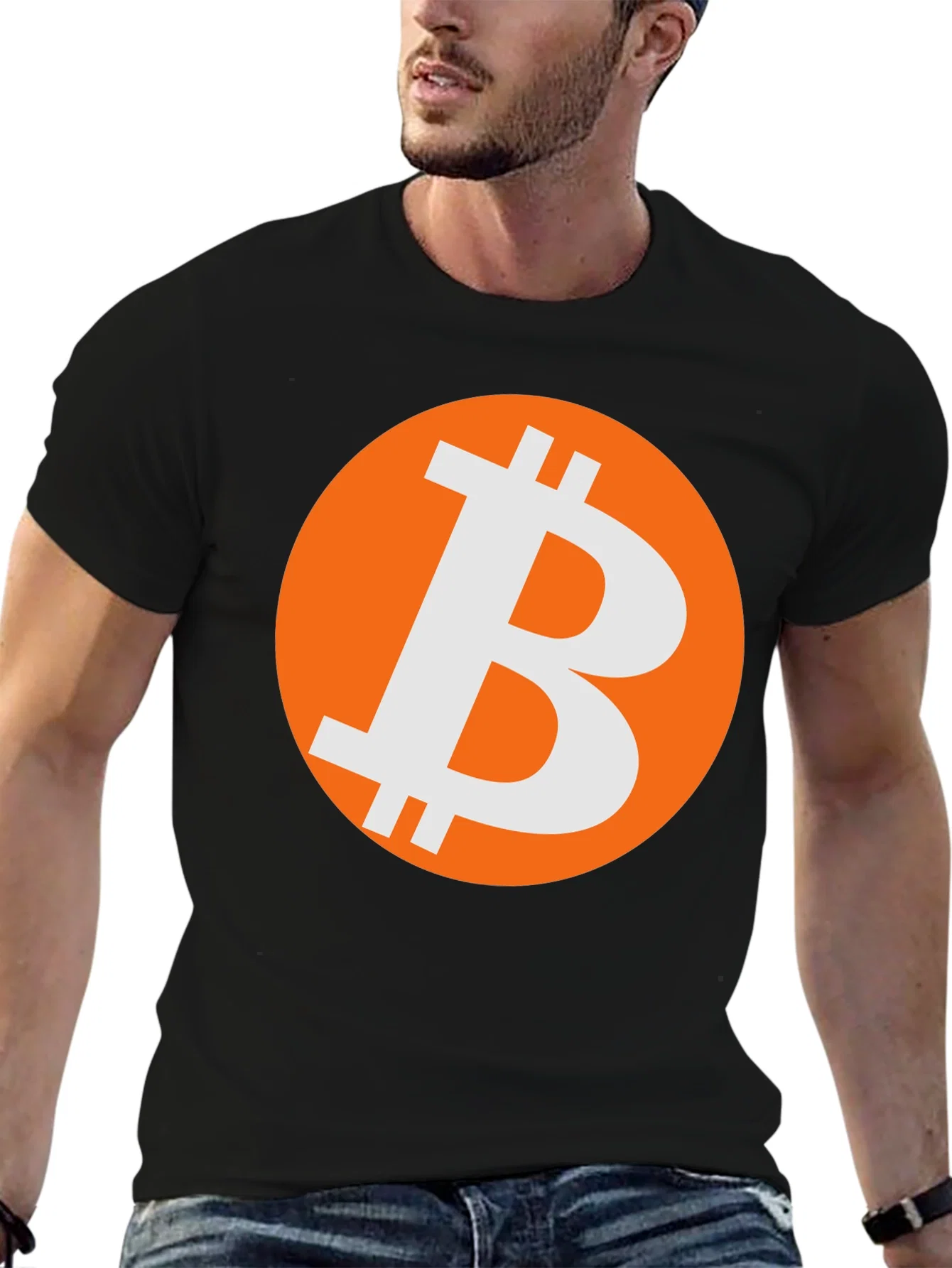 Rebbecca Bitcoin Logo T-Shirt - Cryptocurrency Fashion