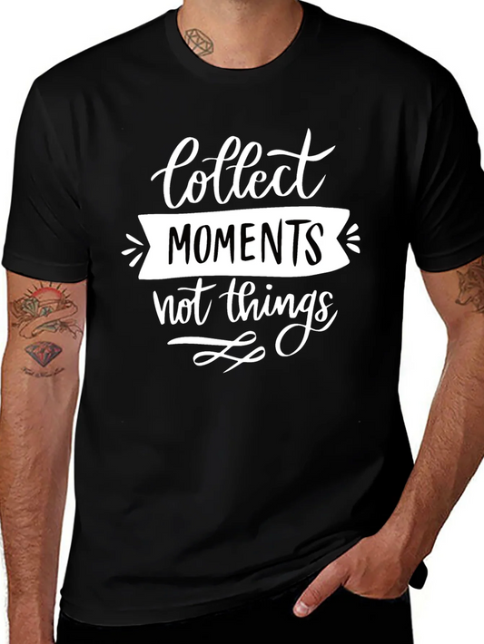 Rebbecca Collect Moments Graphic Tee - Black Cotton Comfort
