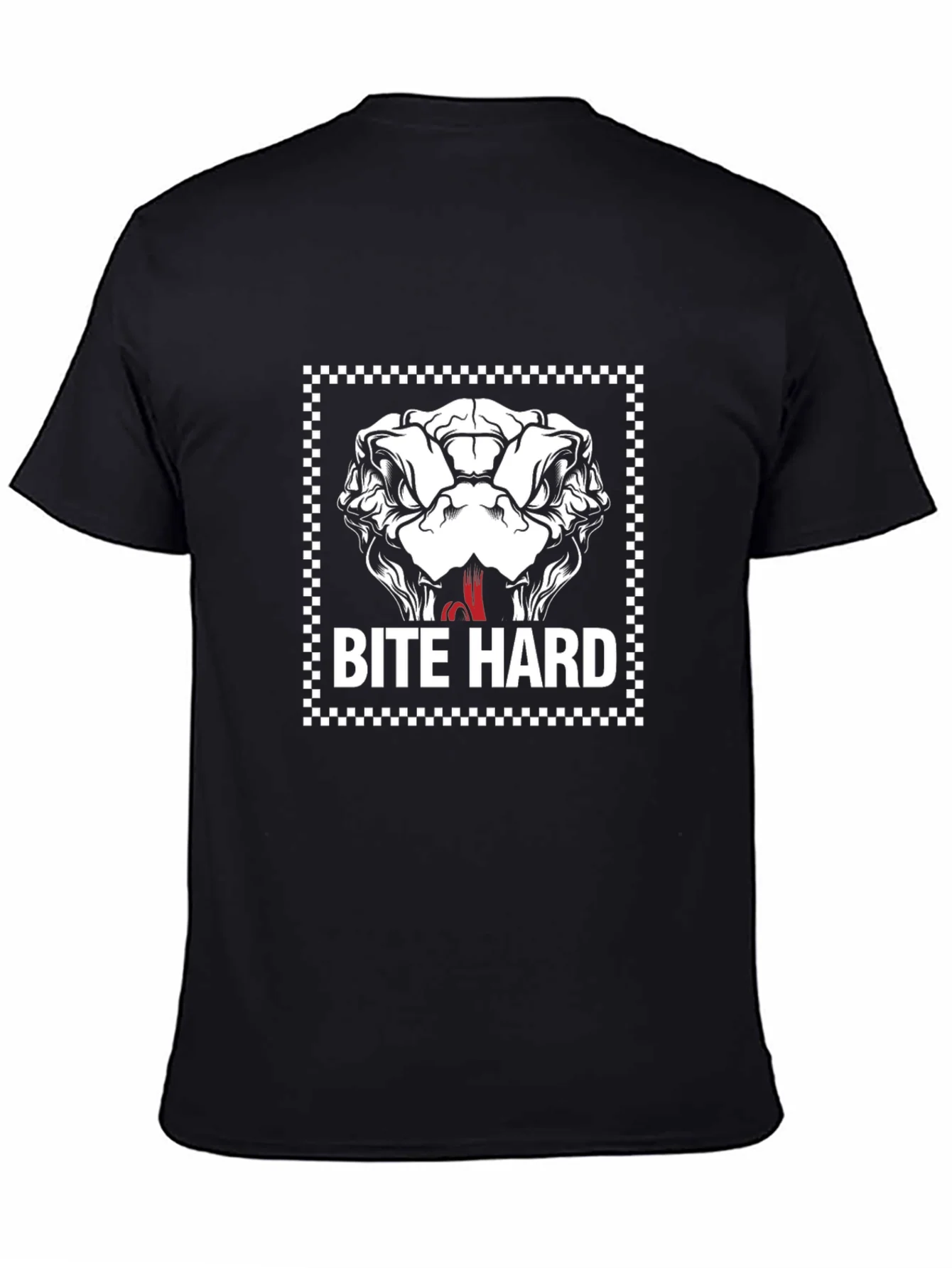 Rebbecca Bite Hard Snake T-Shirt - Black