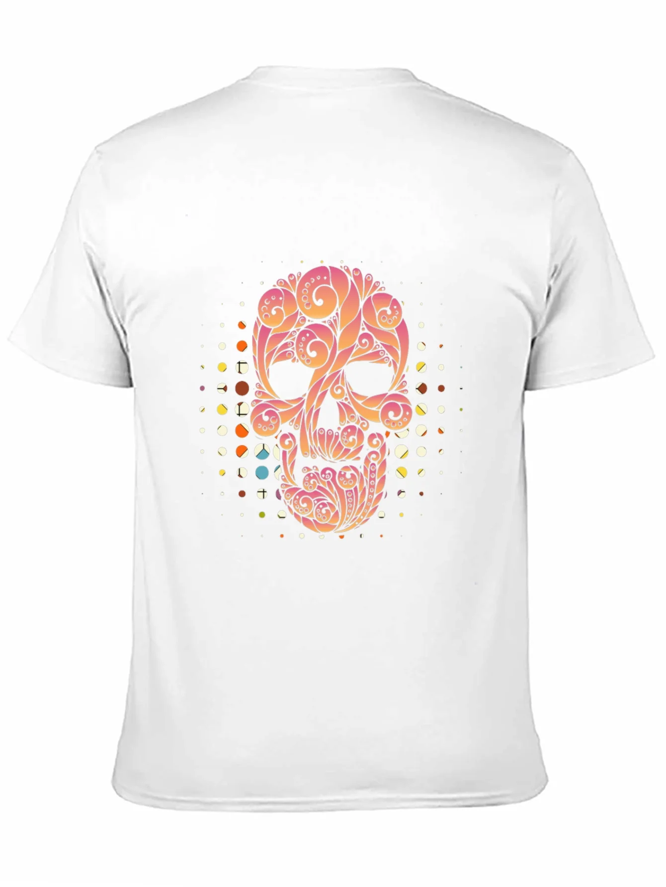 Rebbecca Ornate Skull Graphic Tee - Black T-Shirt