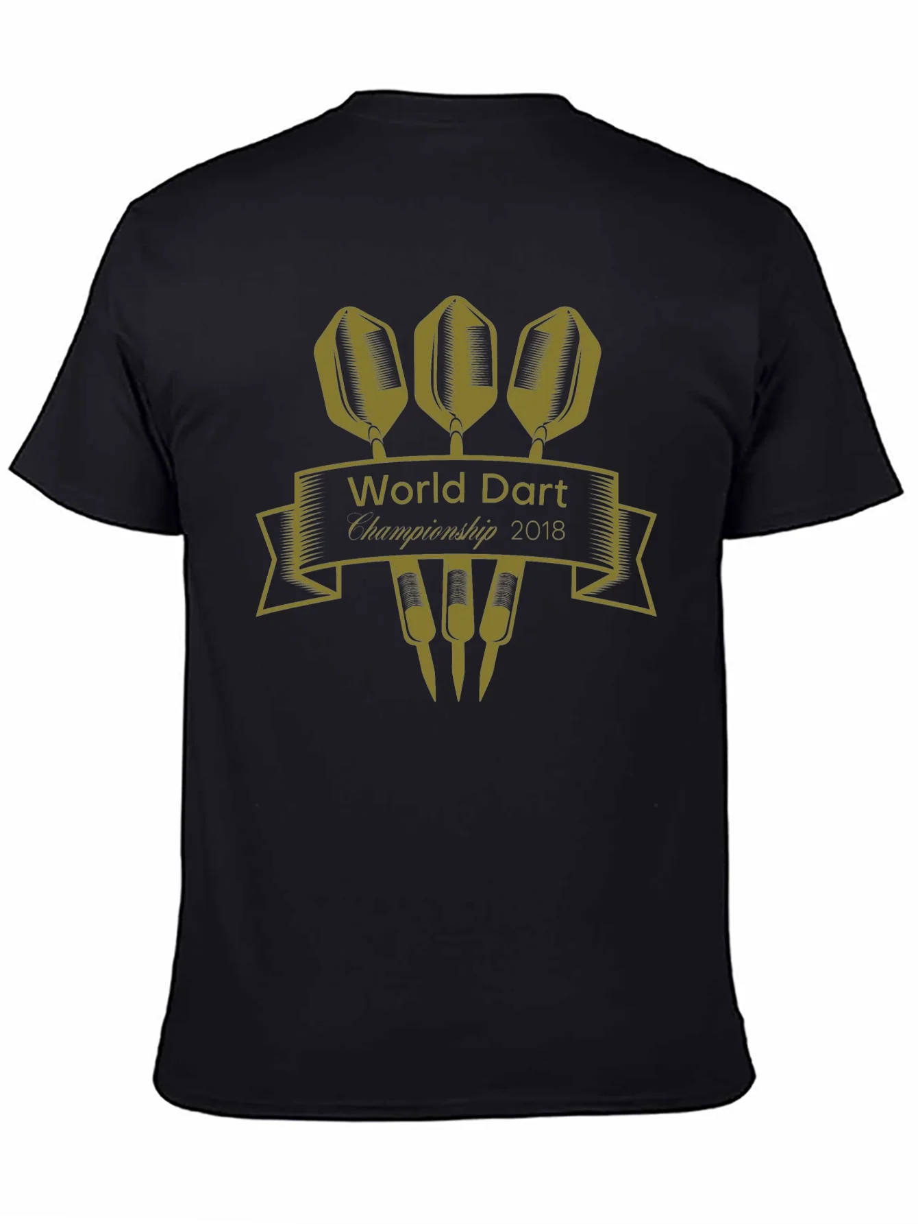 Camiseta Negra World Dart Championship 2018