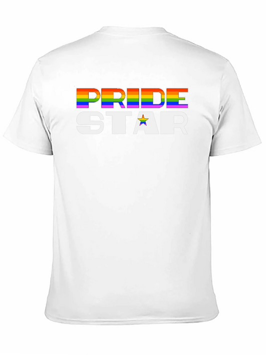 Camiseta Negra Pride Star