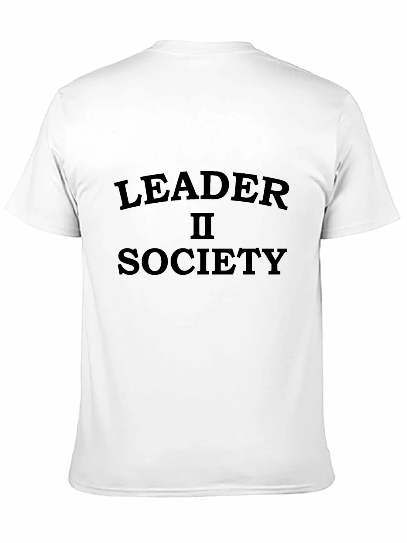 Camiseta Negra Leader II Society Casual Hombre
