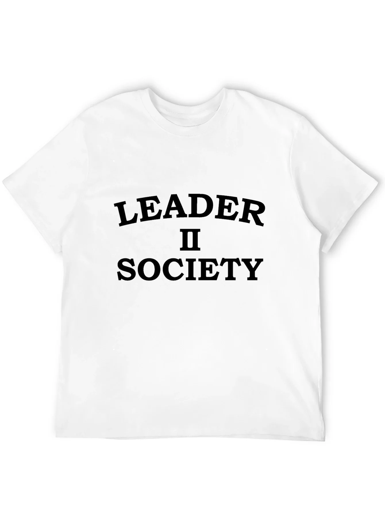 Camiseta Negra Leader II Society Casual Hombre