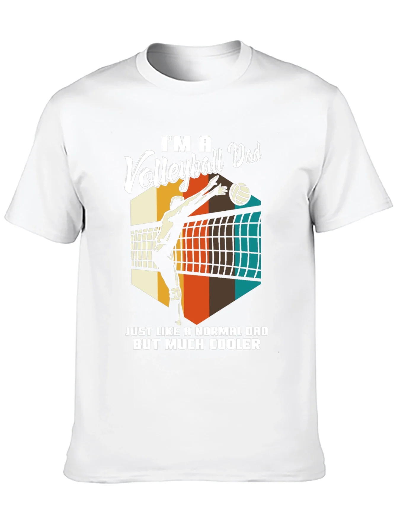 Rebbecca Volleyball Dad T-Shirt - Cool Dad Edition