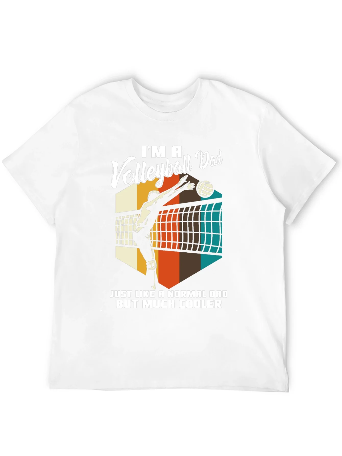 Rebbecca Volleyball Dad T-Shirt - Cool Dad Edition