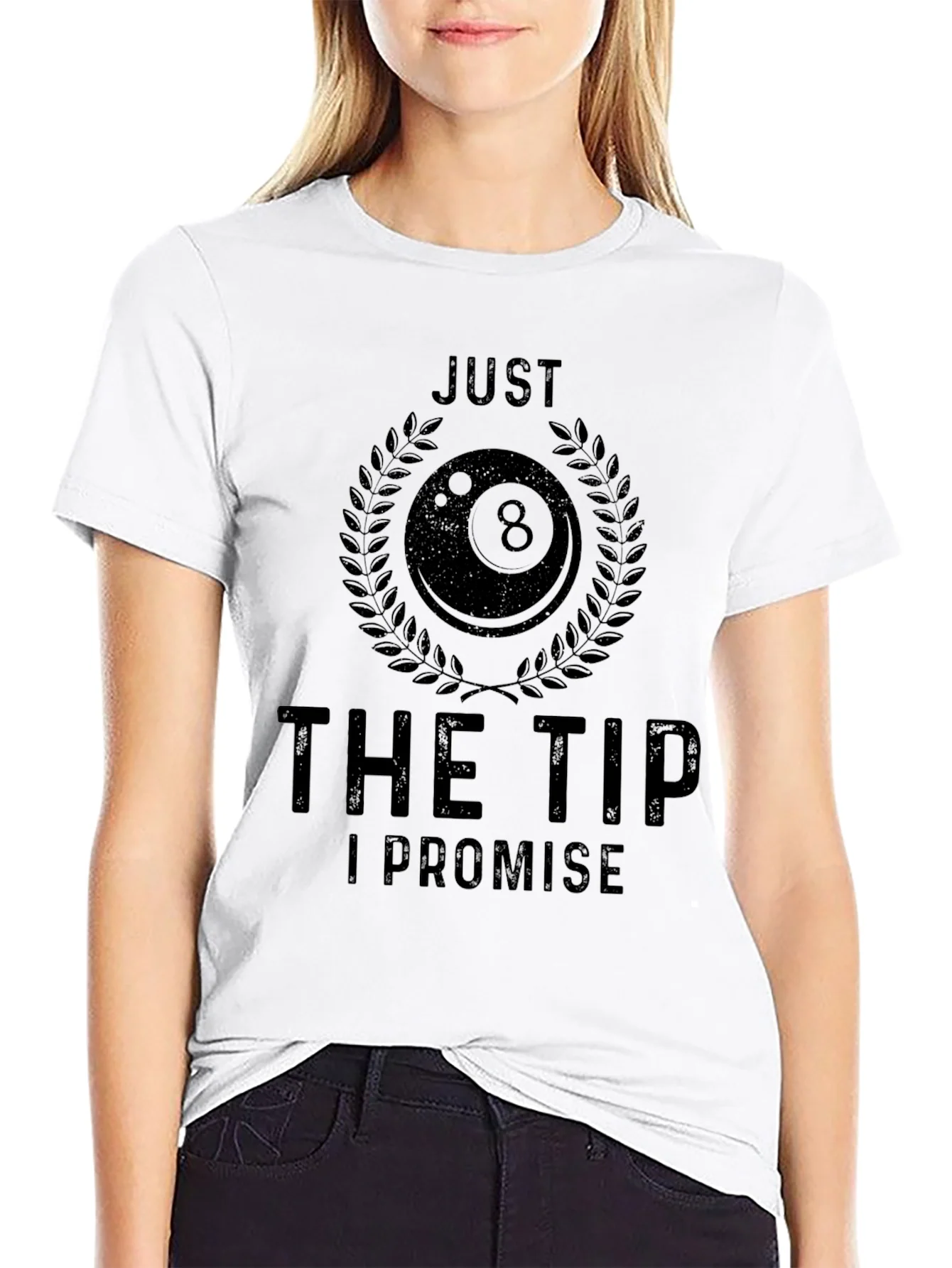 Rebbecca Just The Tip Billiards T-Shirt