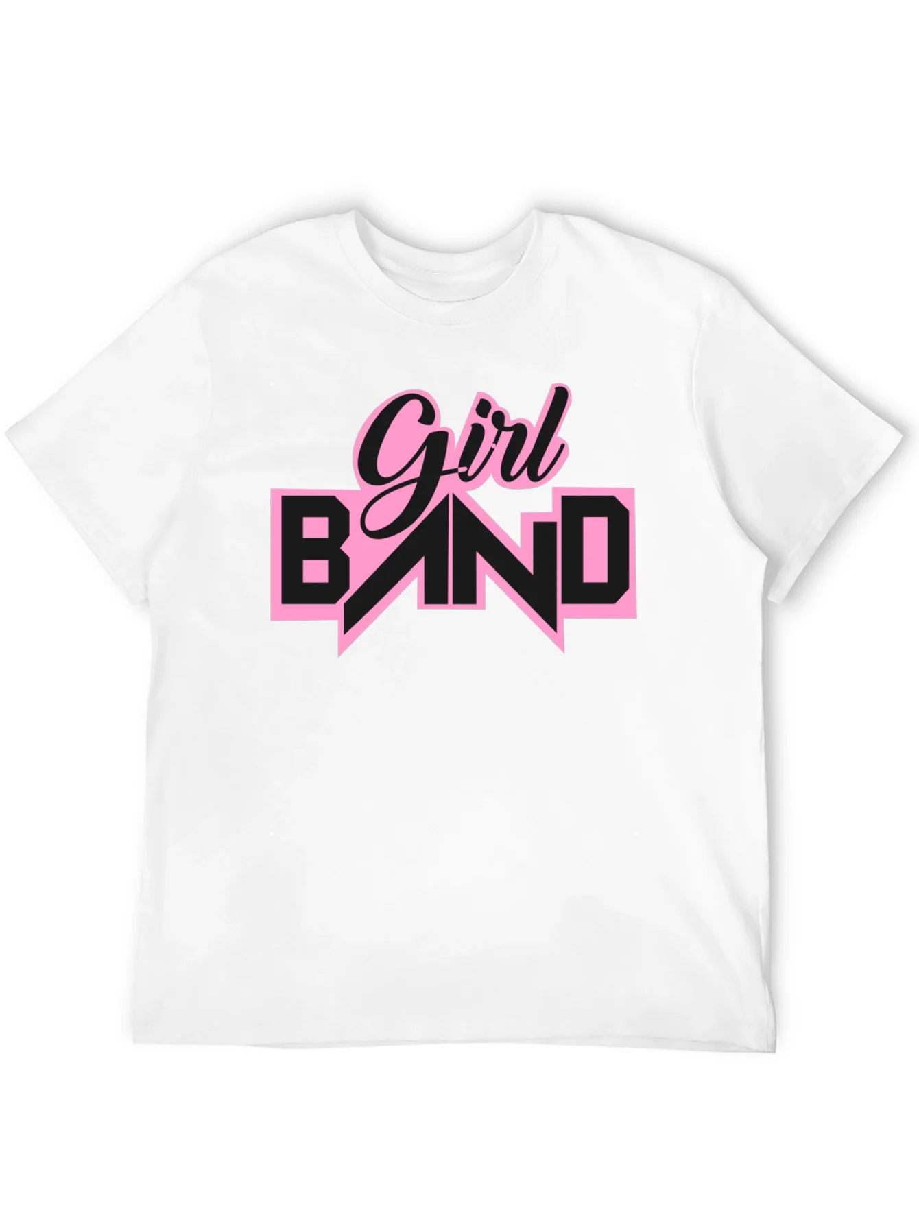Camiseta Negra Girl Band para Hombre
