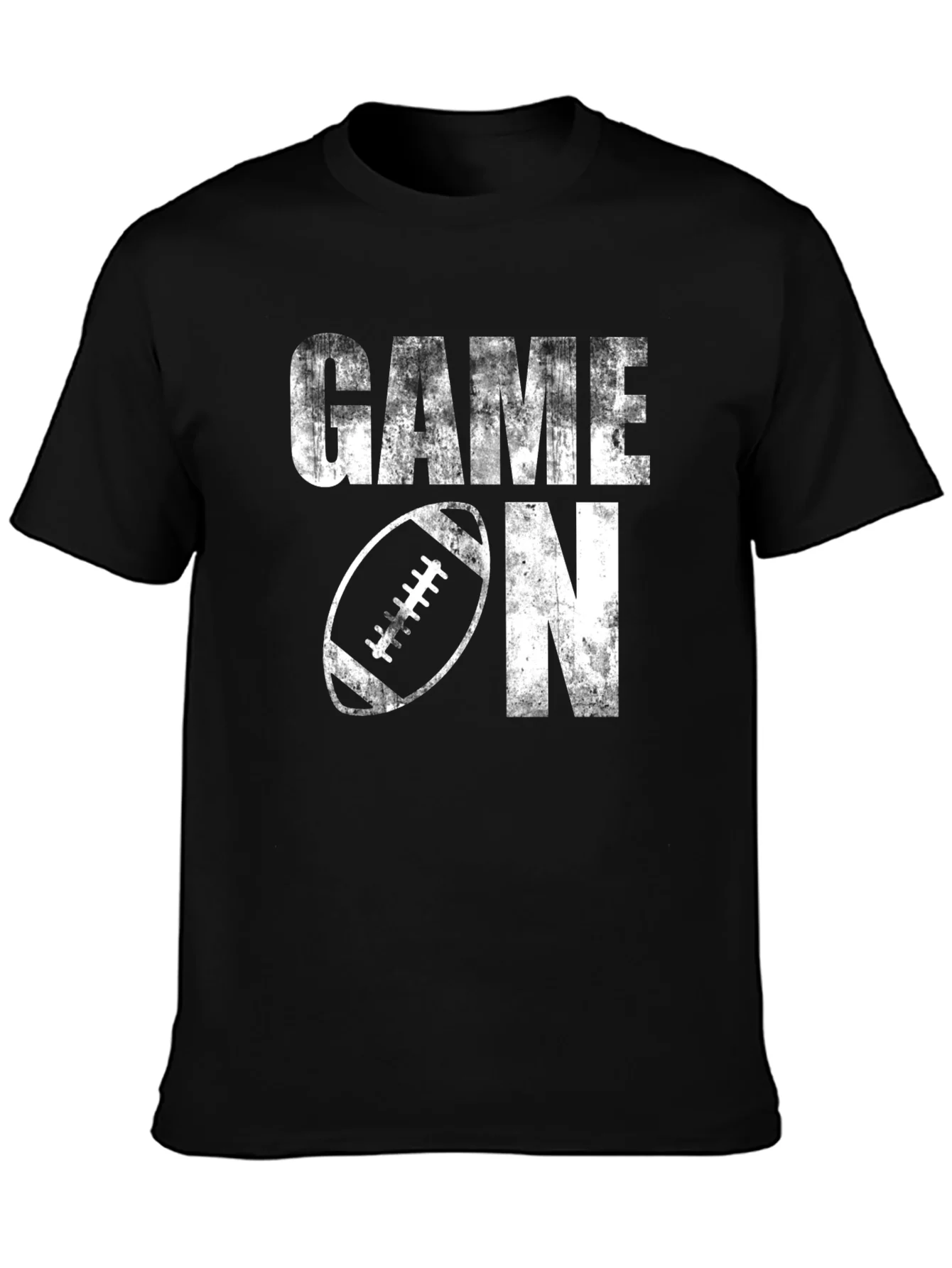 Camiseta Negra Game On F¨²tbol Americano