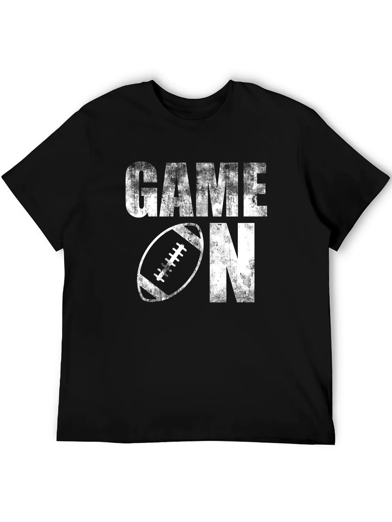 Camiseta Negra Game On F¨²tbol Americano