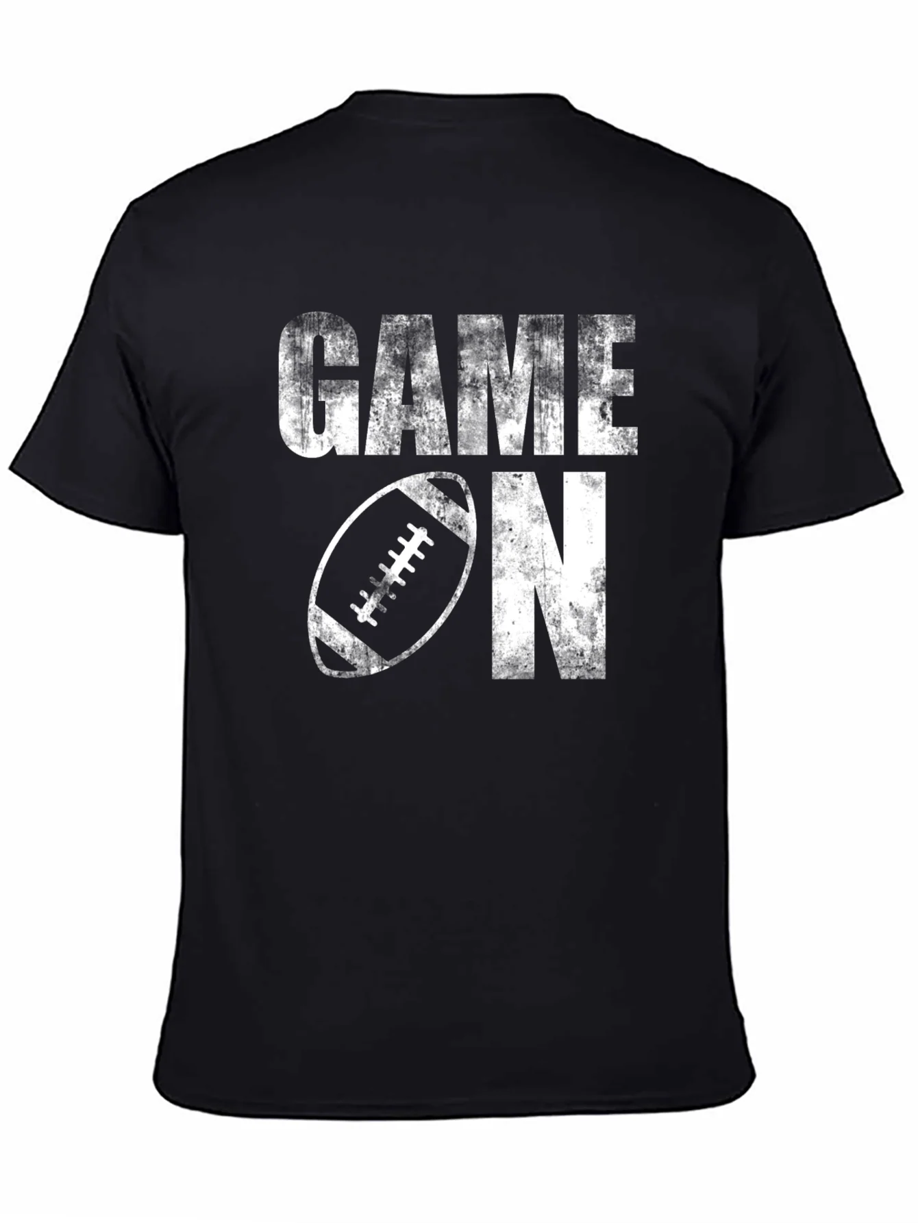 Camiseta Negra Game On F¨²tbol Americano