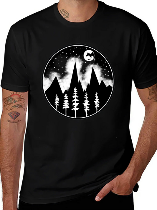 Rebbecca Mountain & Trees Graphic Tee