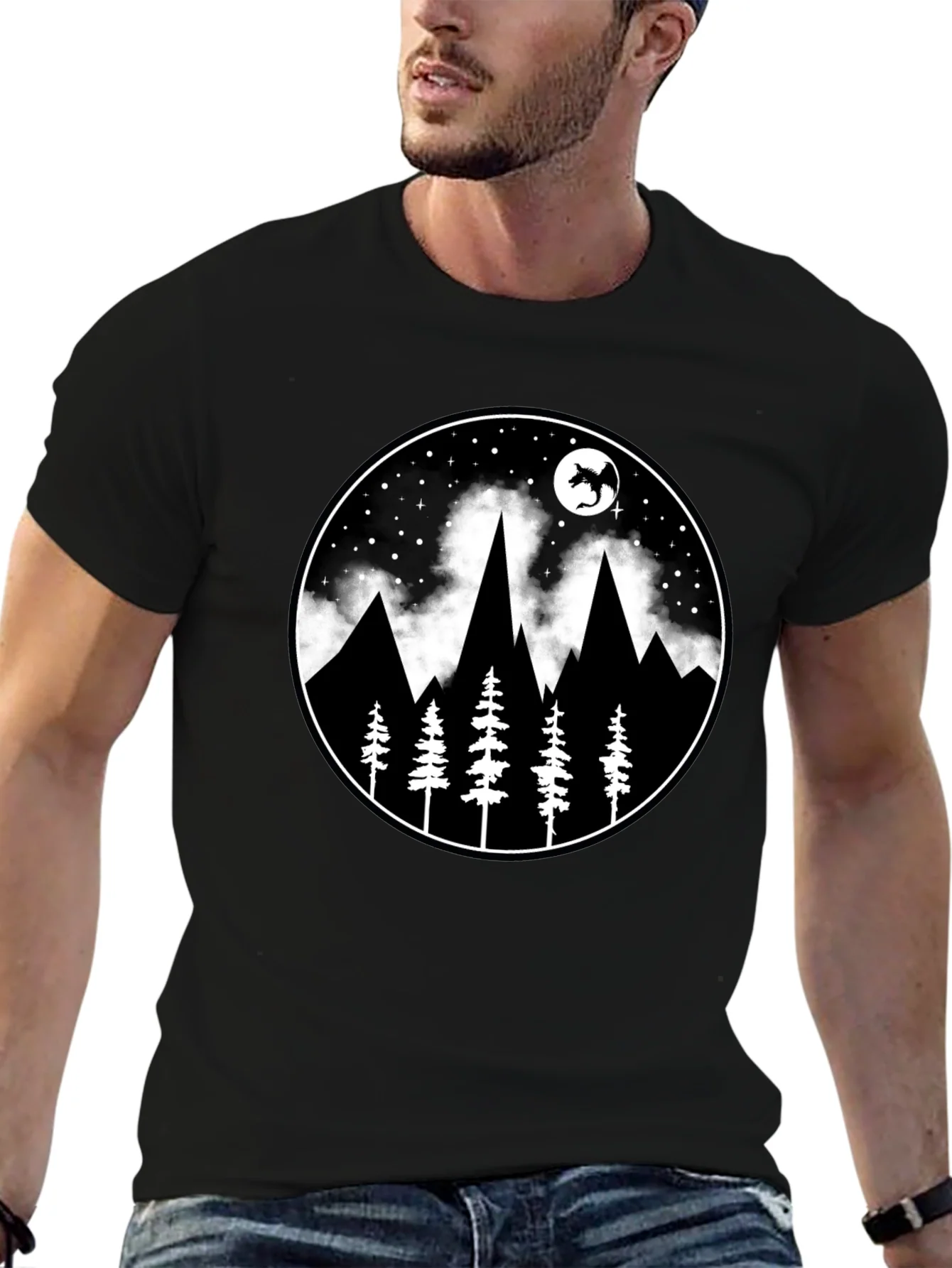 Rebbecca Mountain & Trees Graphic Tee