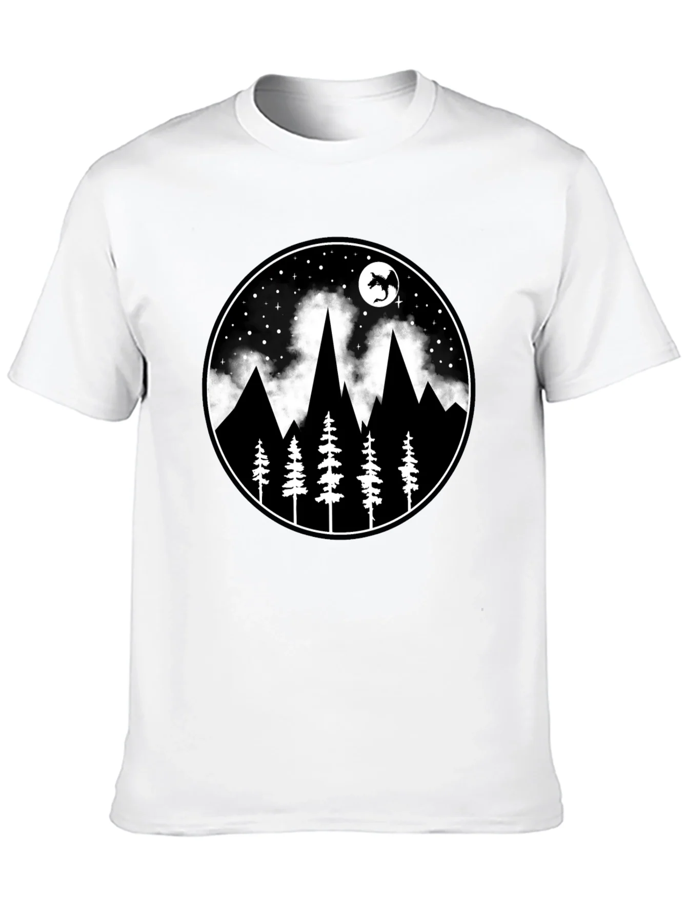 Rebbecca Mountain & Trees Graphic Tee