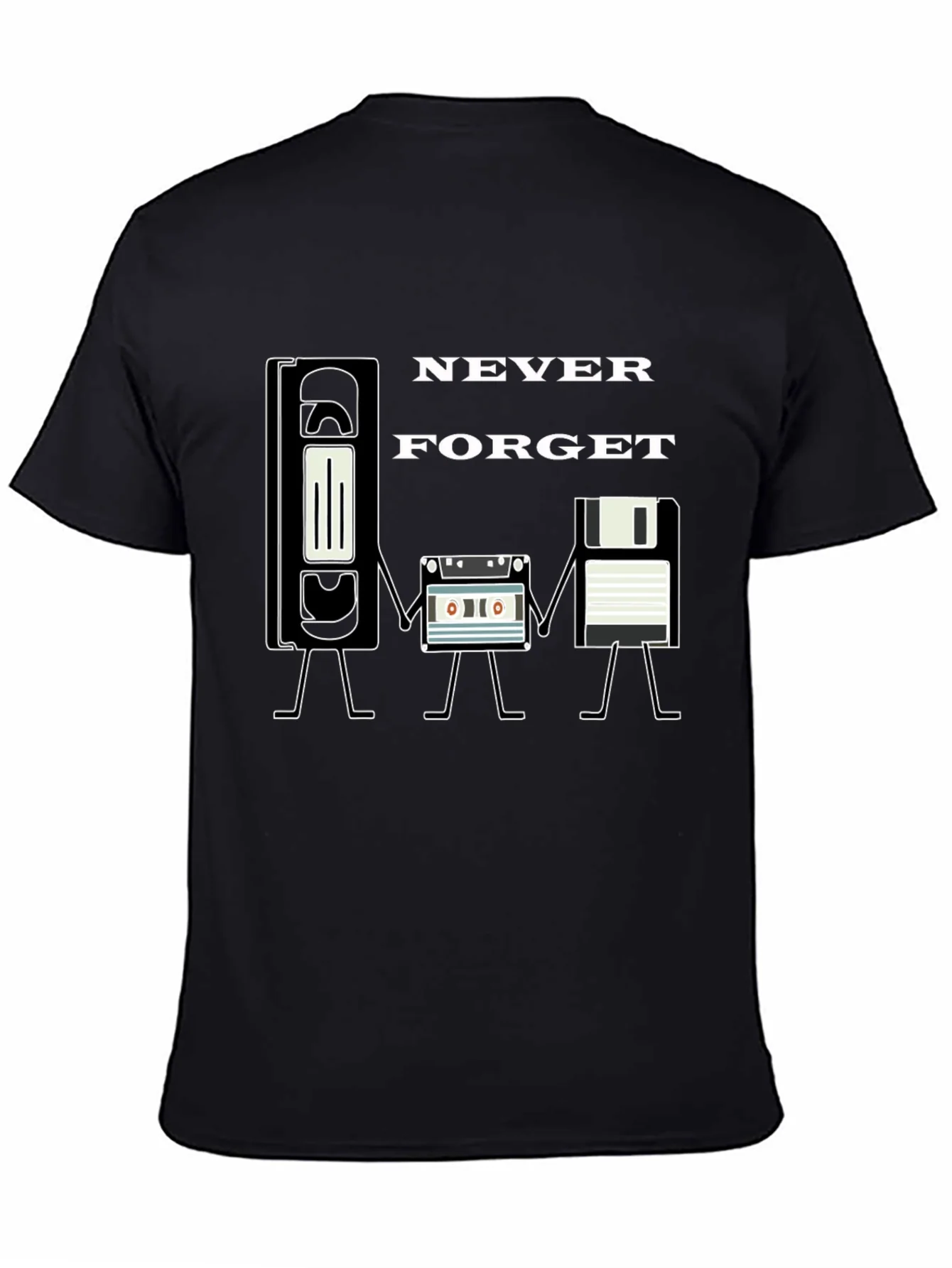 Rebbecca Retro Media T-Shirt - Never Forget