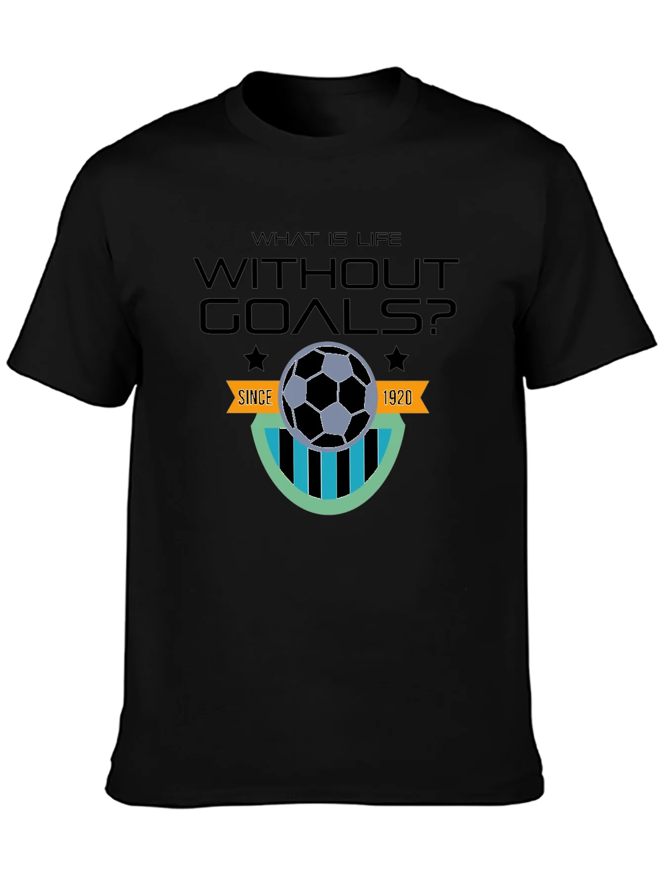 Camiseta Negra F¨²tbol Sin Metas Desde 1920