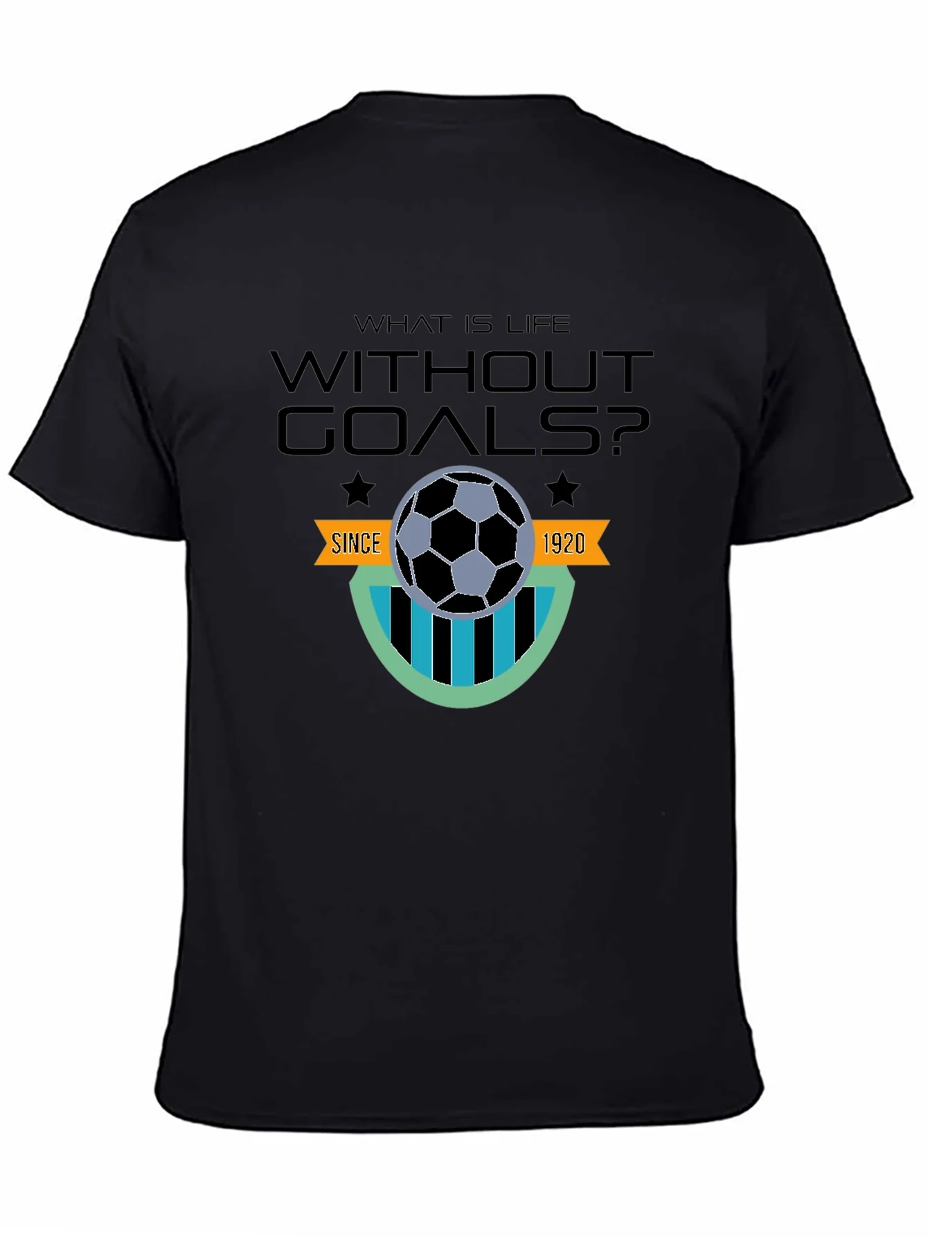 Camiseta Negra F¨²tbol Sin Metas Desde 1920