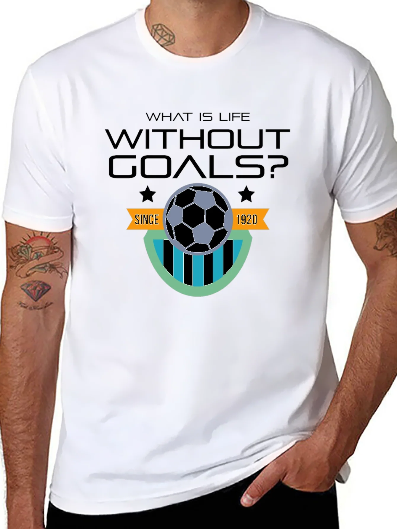 Camiseta Negra F¨²tbol Sin Metas Desde 1920