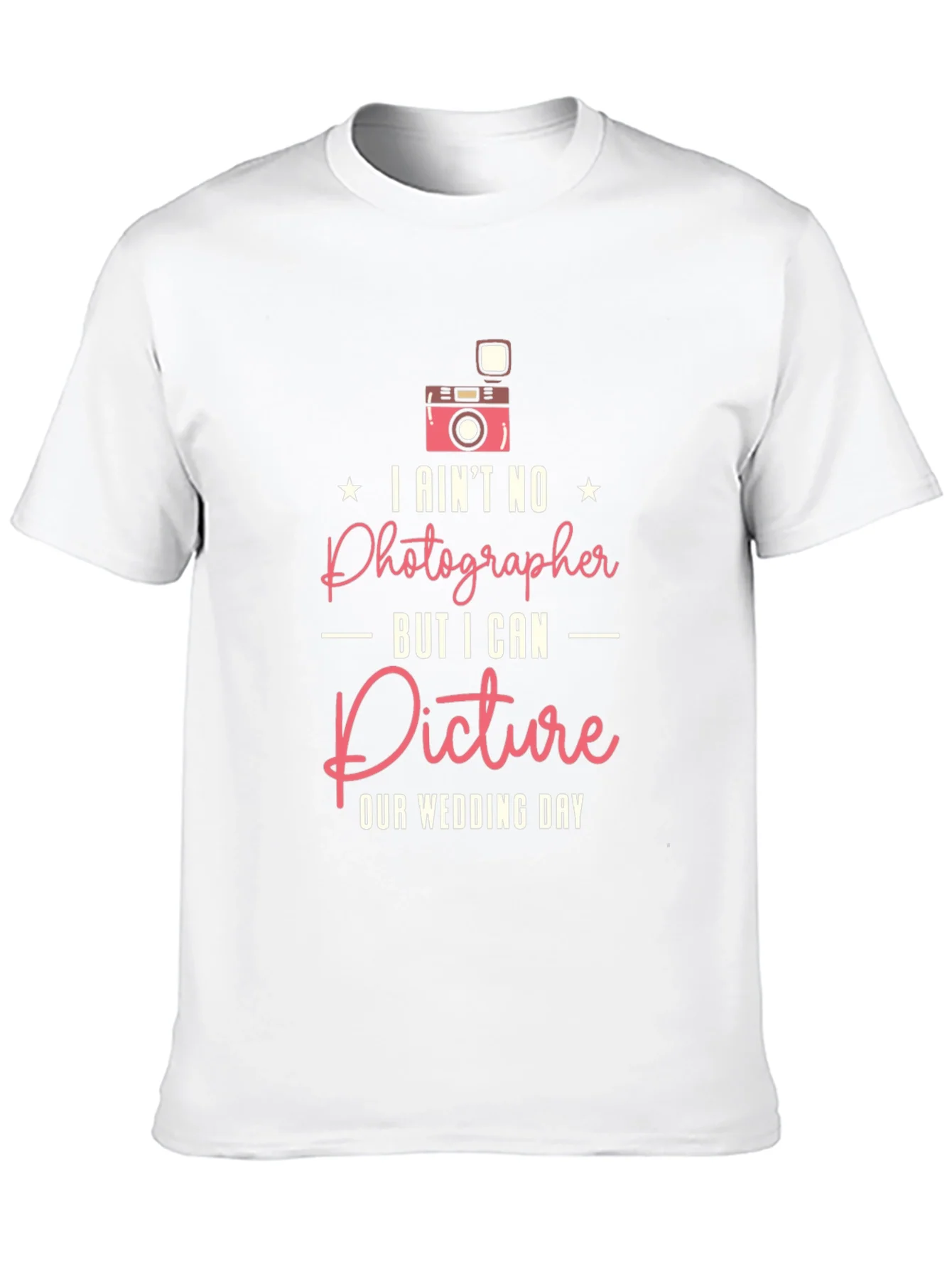 Rebbecca Funny Wedding Photographer T-Shirt