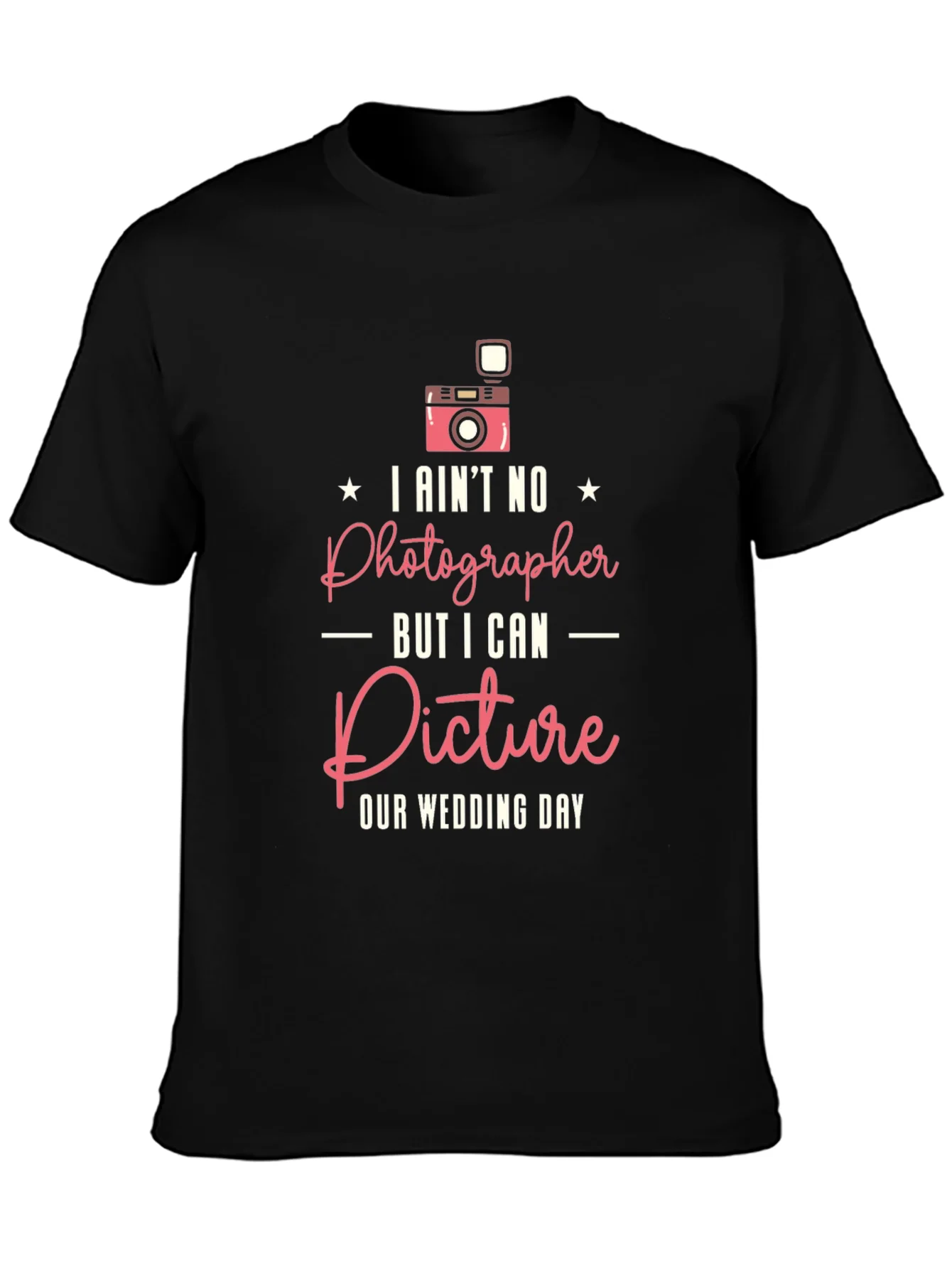 Rebbecca Funny Wedding Photographer T-Shirt