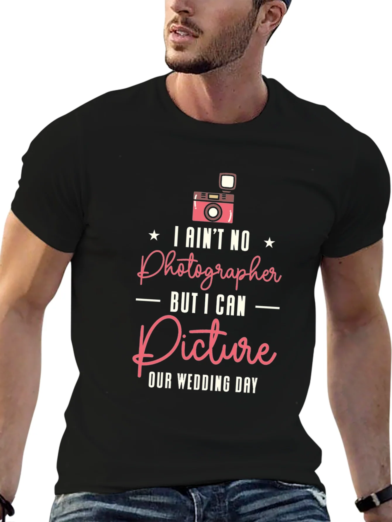 Rebbecca Funny Wedding Photographer T-Shirt