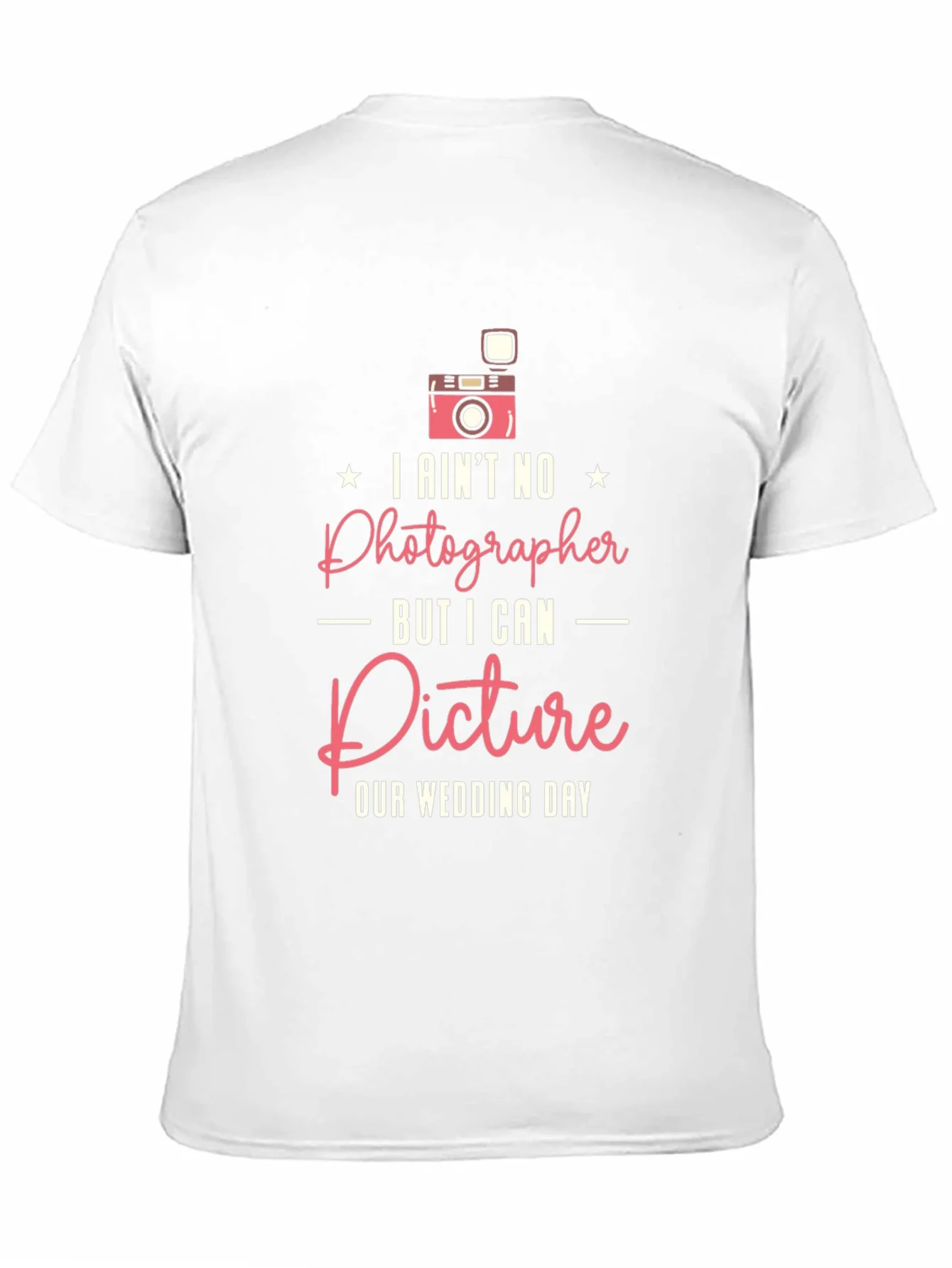 Rebbecca Funny Wedding Photographer T-Shirt