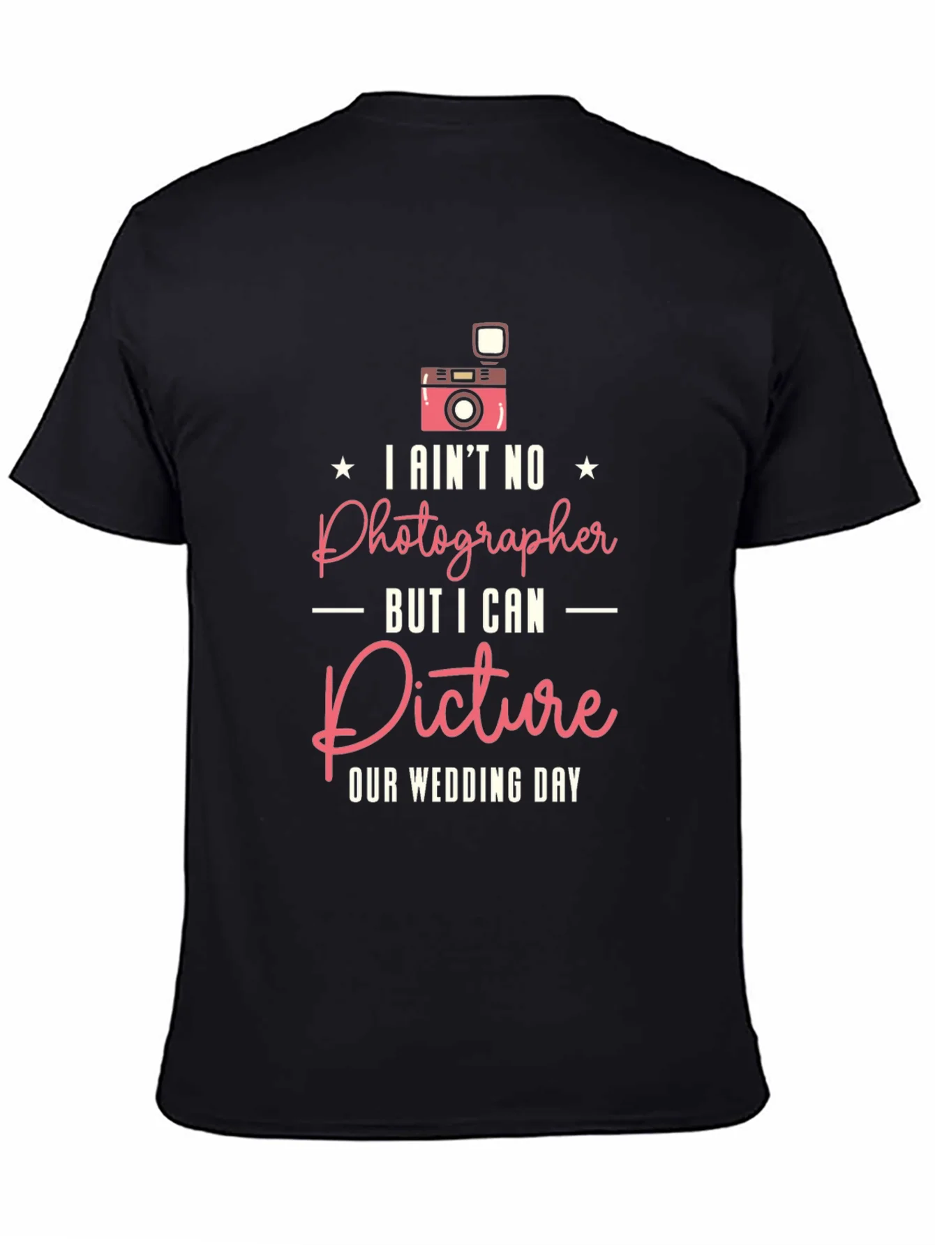 Rebbecca Funny Wedding Photographer T-Shirt