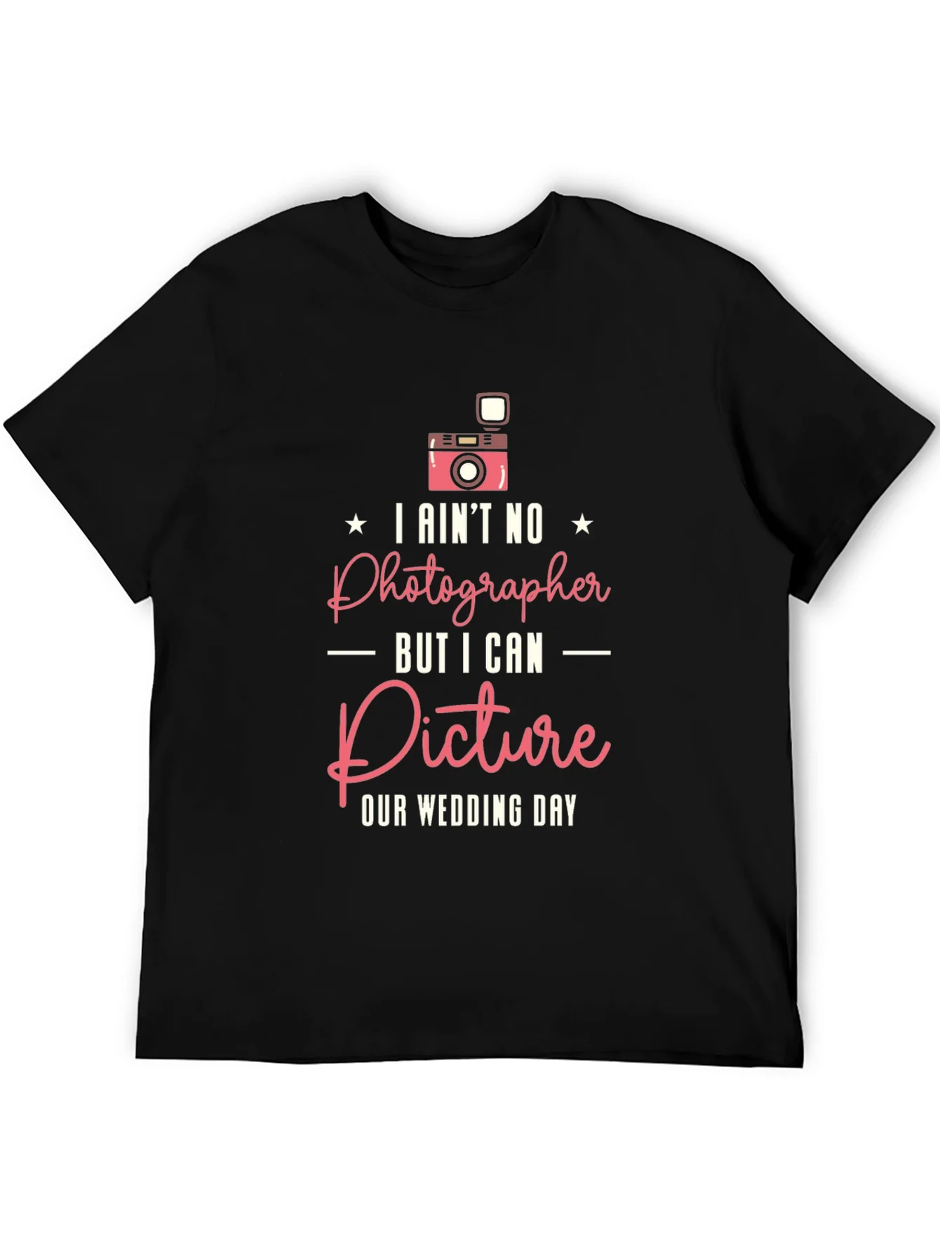 Rebbecca Funny Wedding Photographer T-Shirt