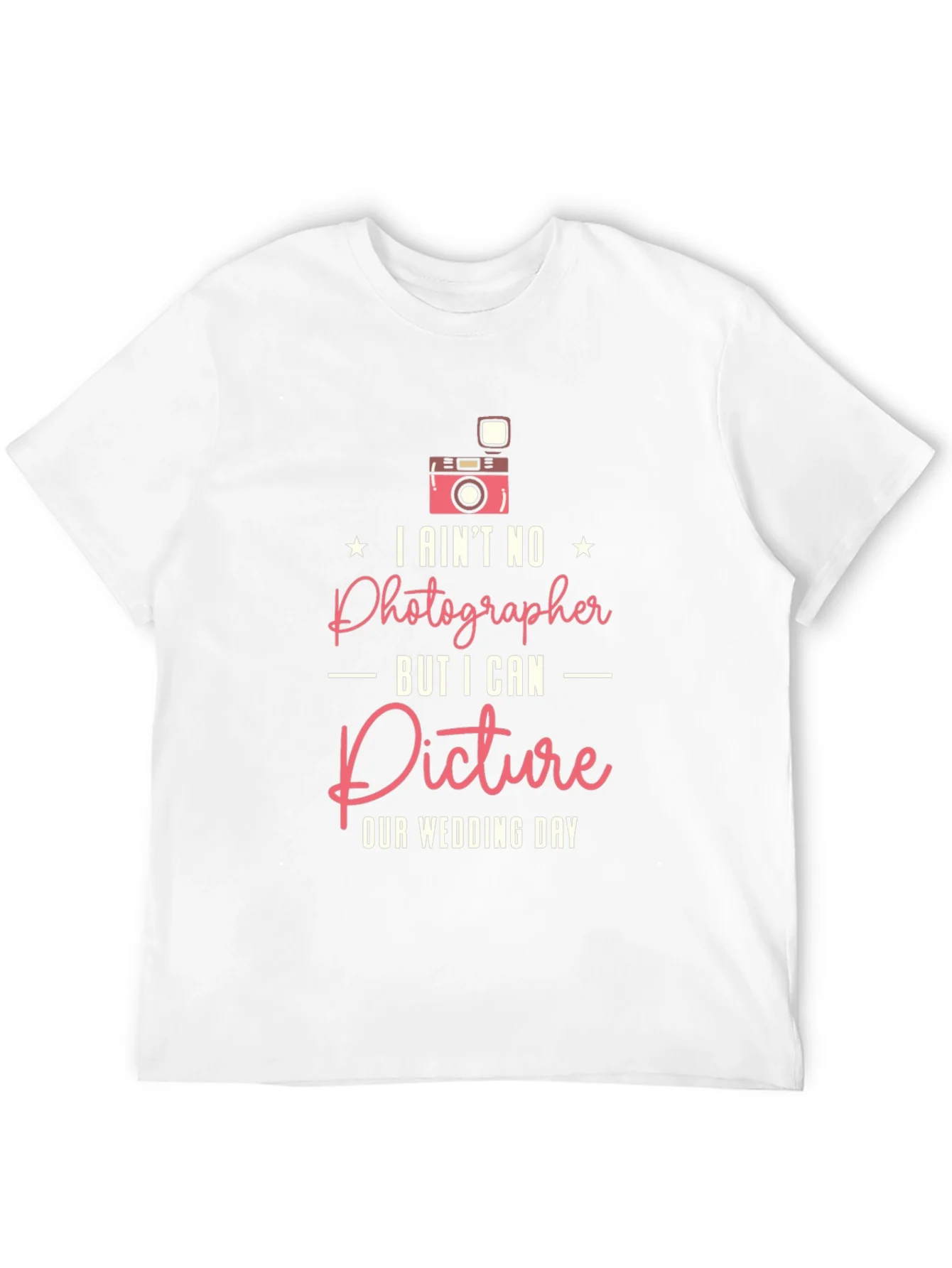 Rebbecca Funny Wedding Photographer T-Shirt